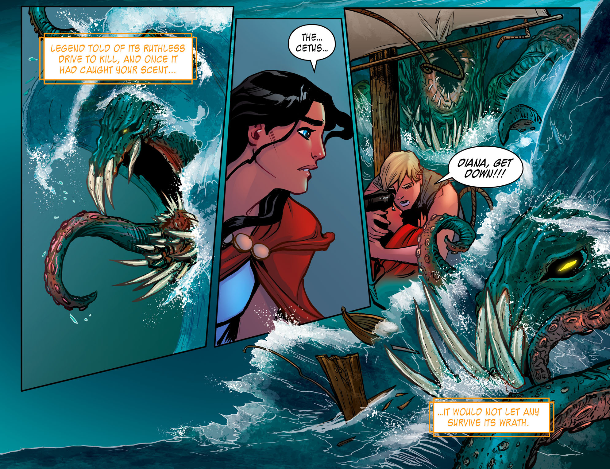 Read online The Legend of Wonder Woman (2015) comic -  Issue #9 - 19