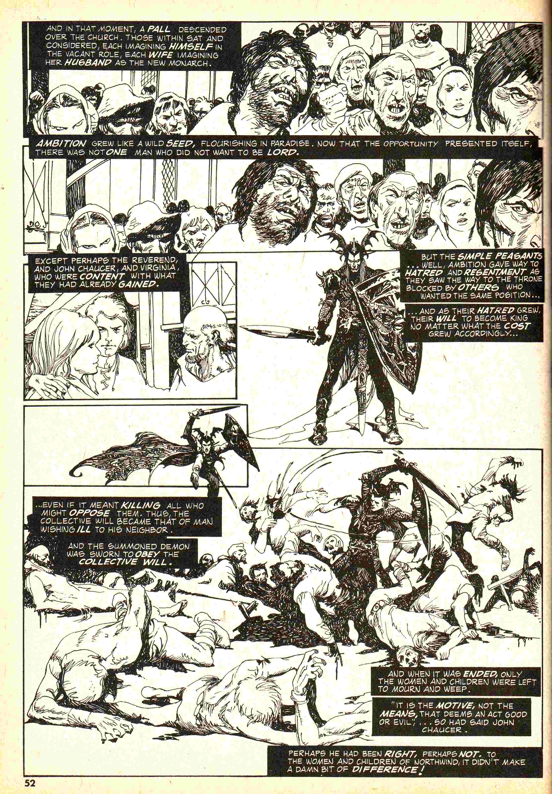 Read online Vampirella (1969) comic -  Issue #45 - 52
