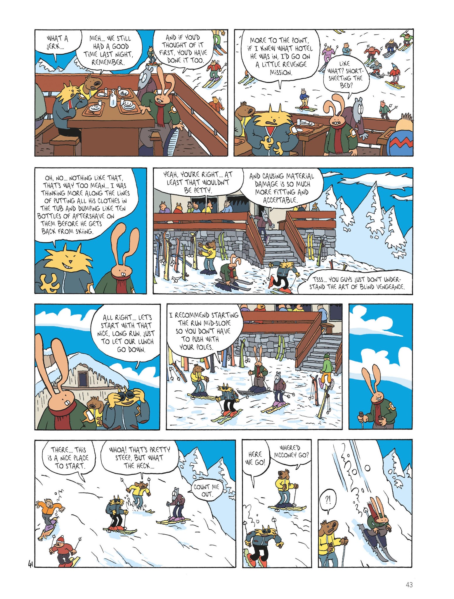 Read online The Spiffy Adventures of McConey comic -  Issue #0 - 43