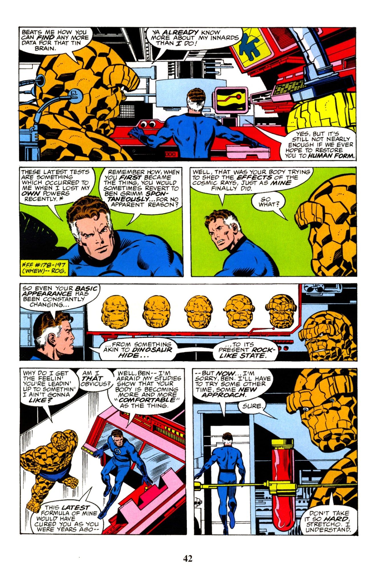Read online Fantastic Four Visionaries: John Byrne comic -  Issue # TPB 0 - 43