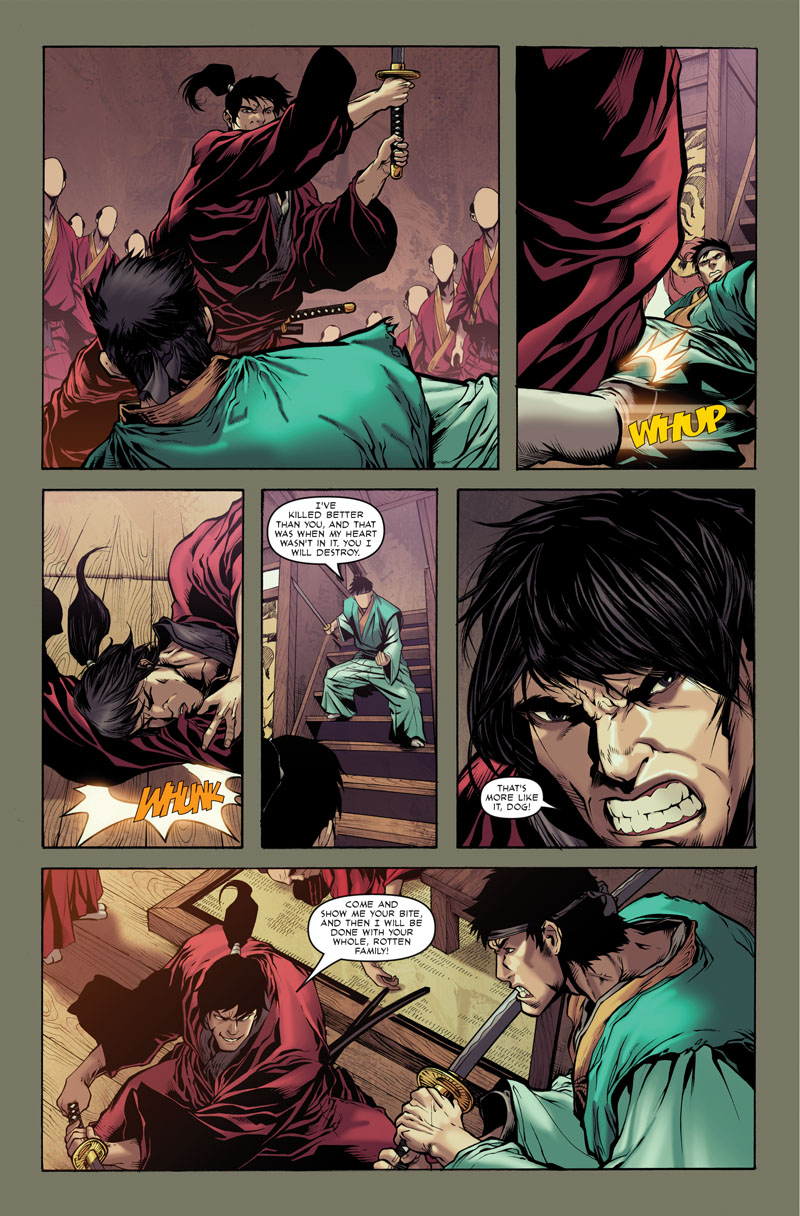 Read online Samurai's Blood comic -  Issue #6 - 23