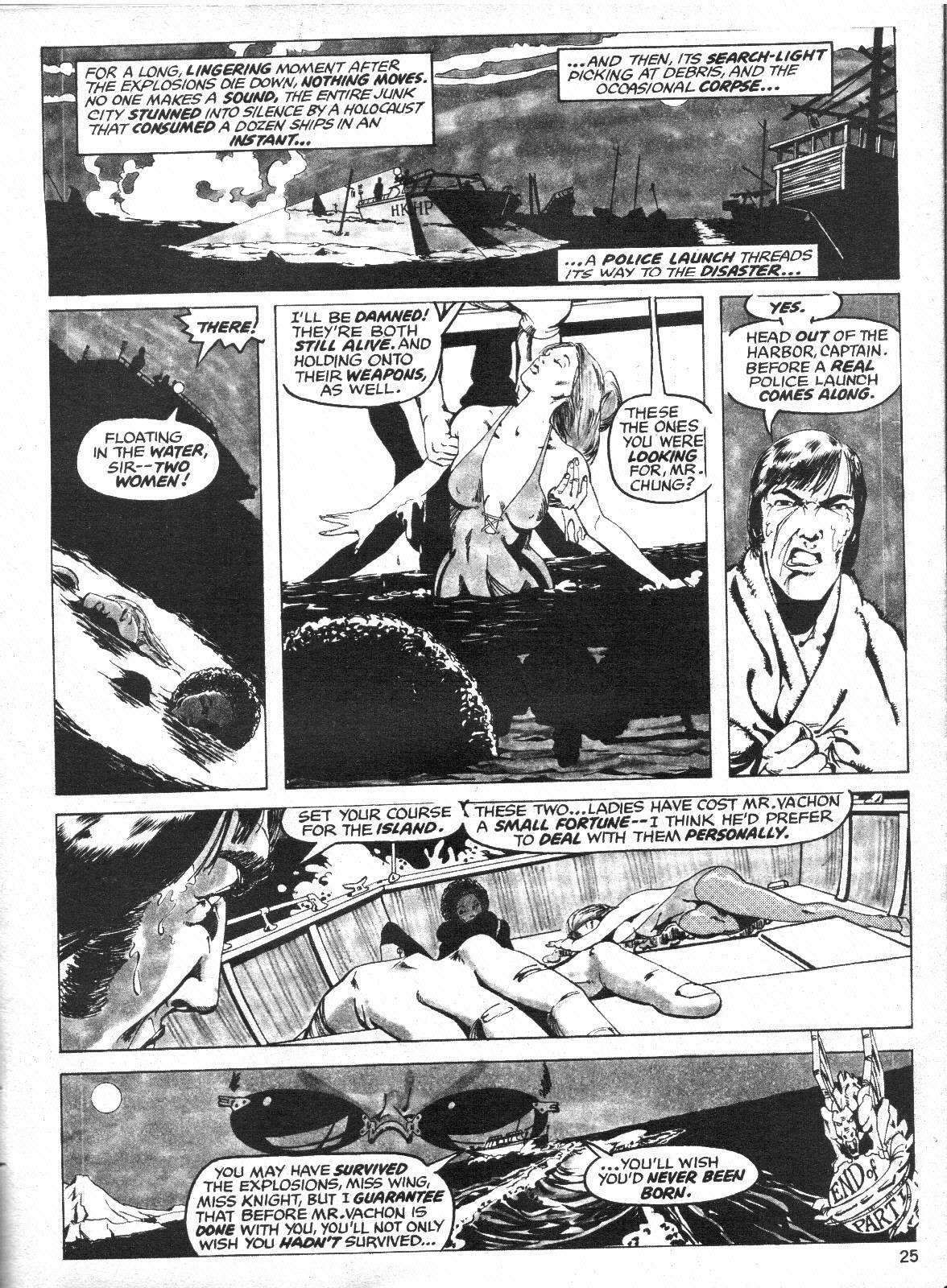 Read online The Deadly Hands of Kung Fu comic -  Issue #32 - 25