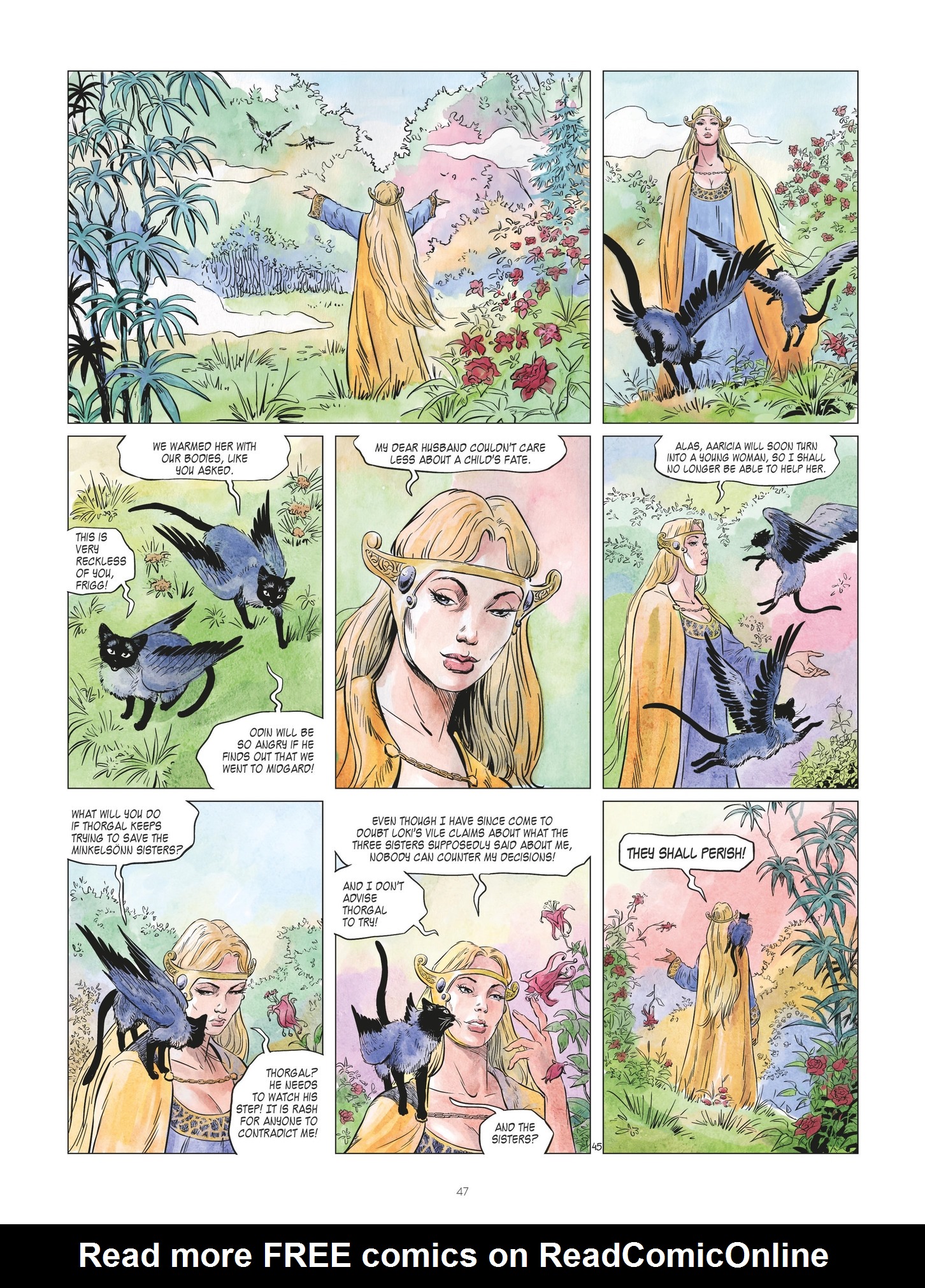 Read online The World of Thorgal: The Young Years comic -  Issue #1 - 47