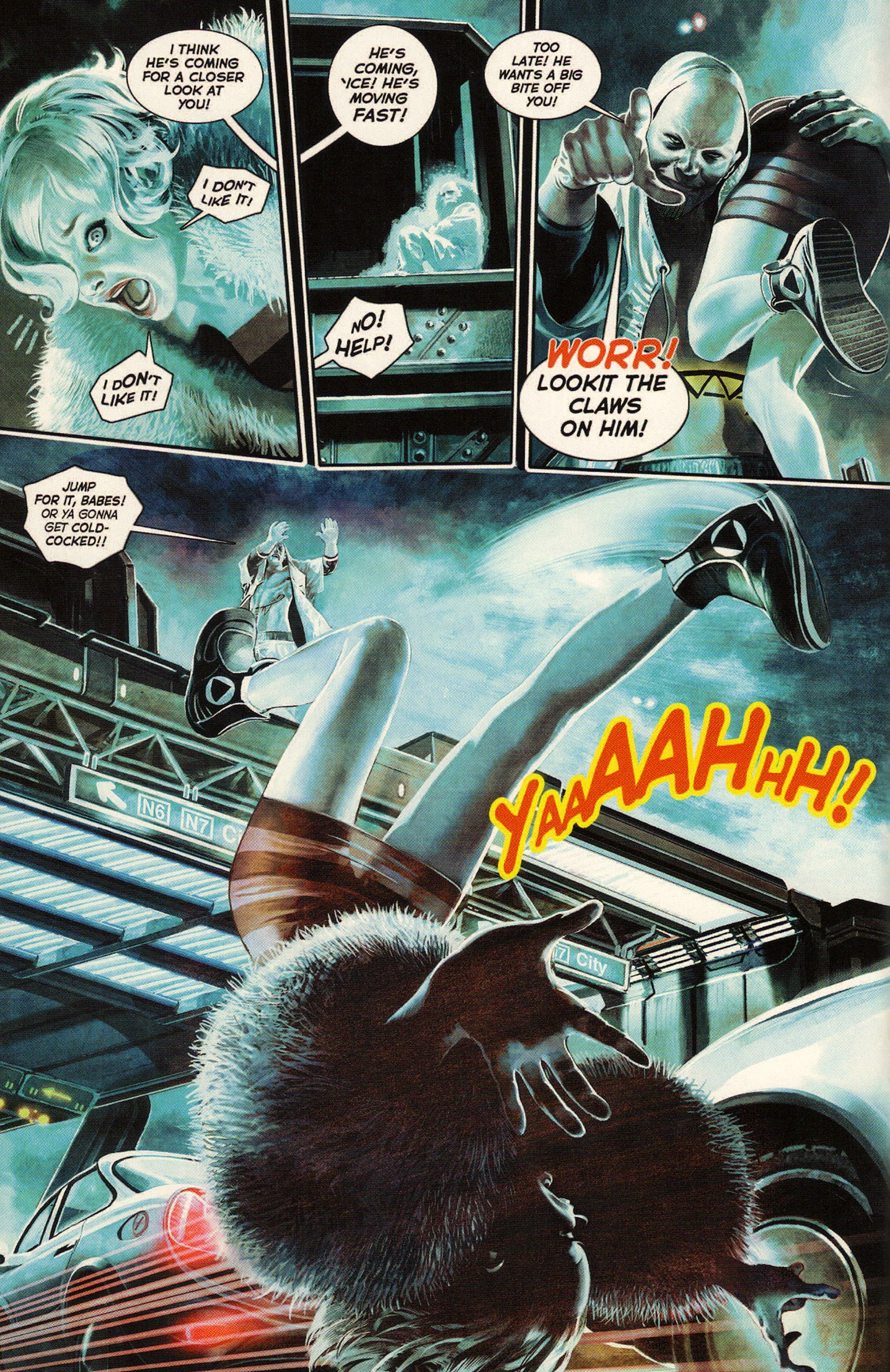 Read online Hotwire: Deep Cut comic -  Issue #1 - 9