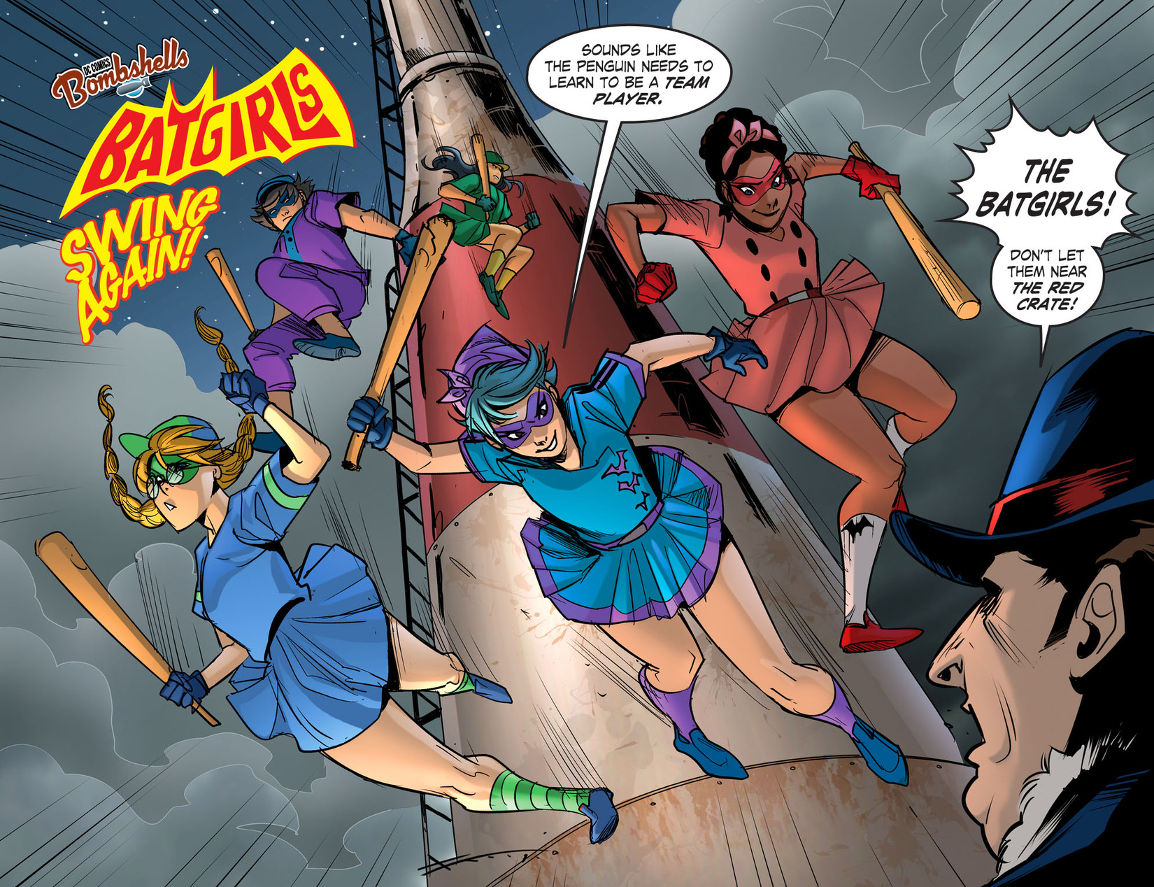 Read online DC Comics: Bombshells comic -  Issue #37 - 9