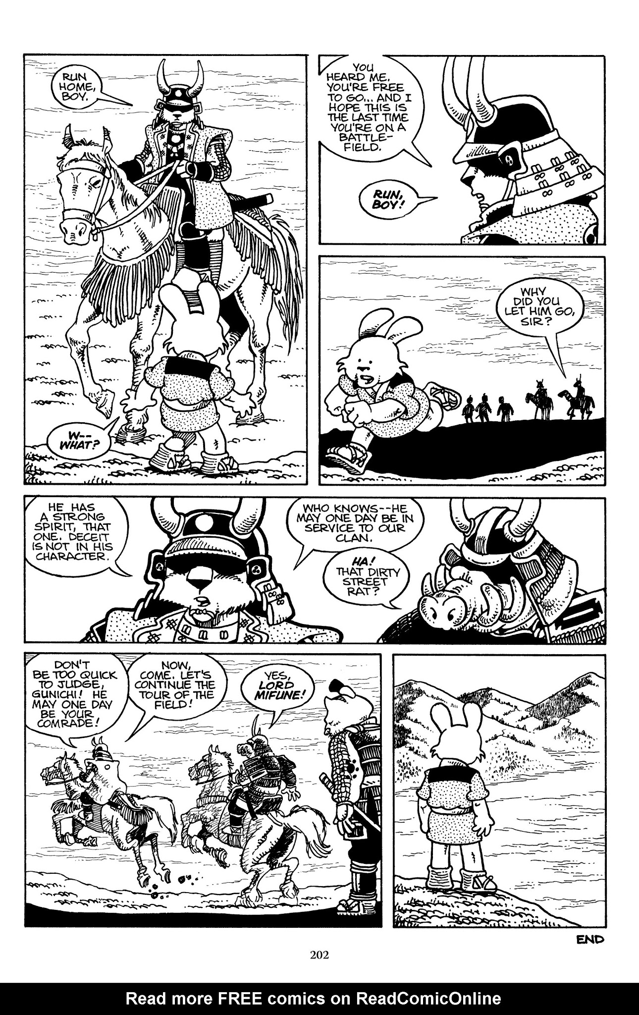 Read online The Usagi Yojimbo Saga comic -  Issue # TPB 1 - 199