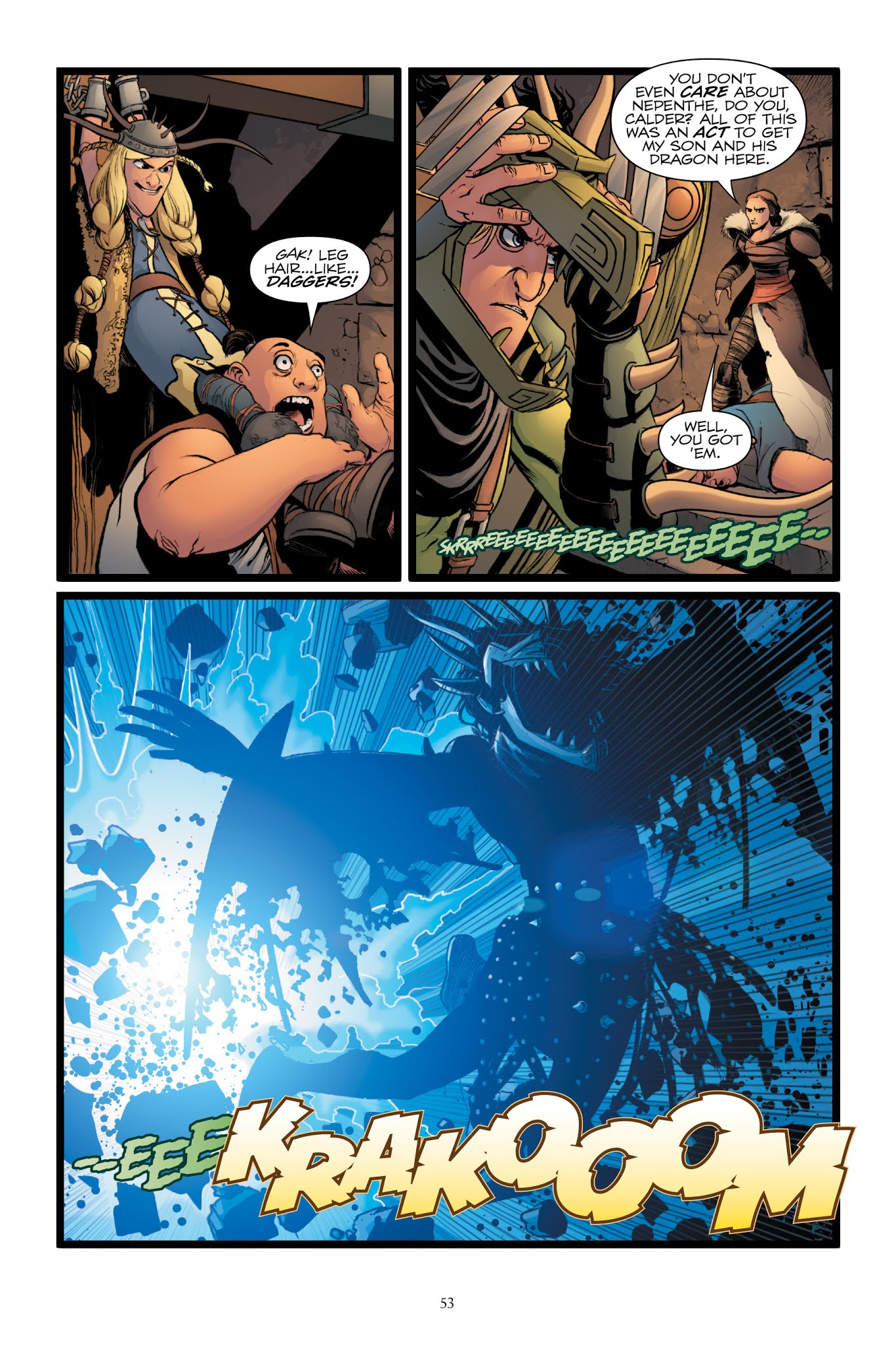 Read online How To Train Your Dragon: The Serpent's Heir comic -  Issue # TPB - 54