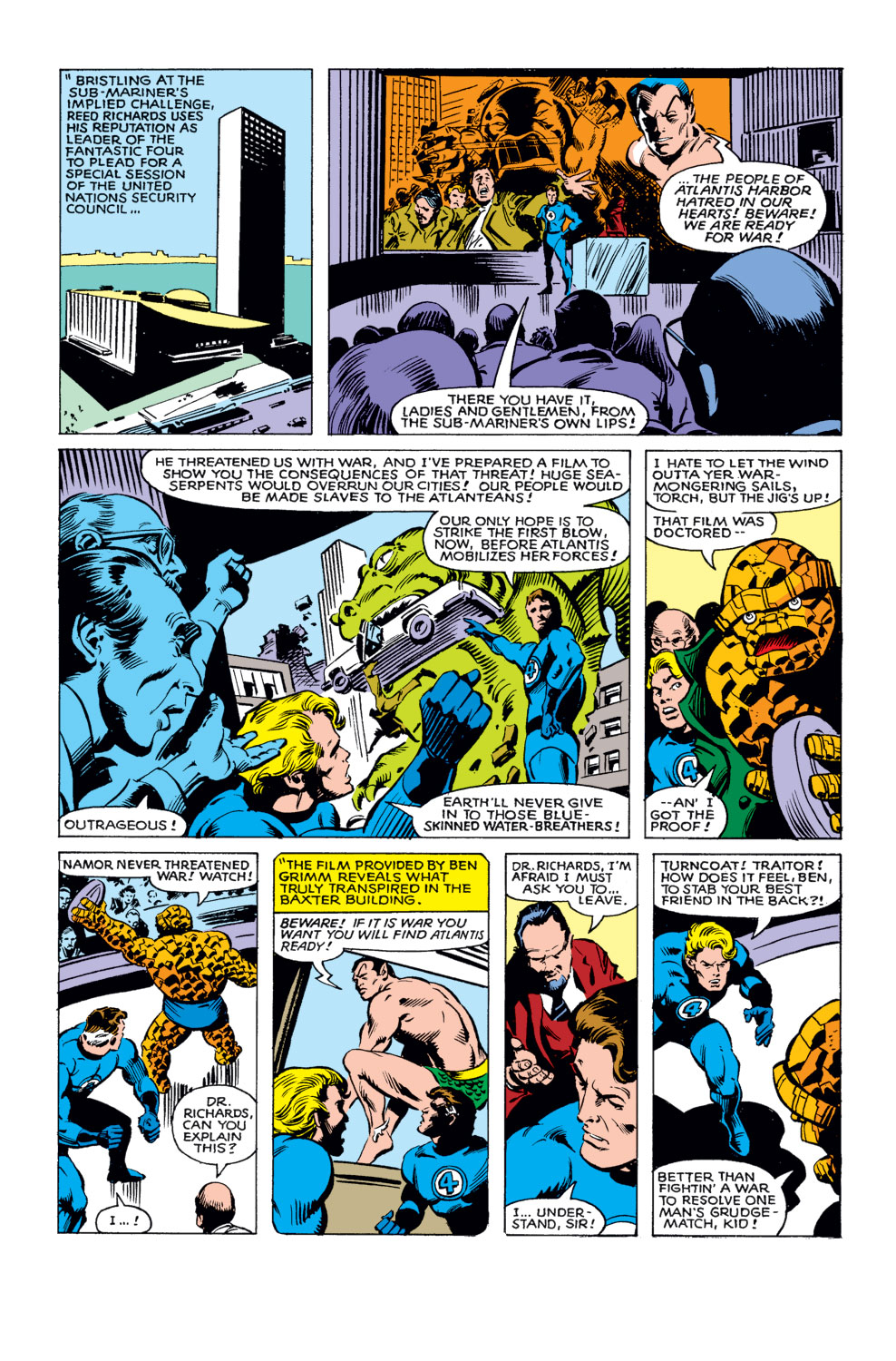 What If? (1977) issue 21 - Invisible Girl of the Fantastic Four married the Sub-Mariner - Page 16