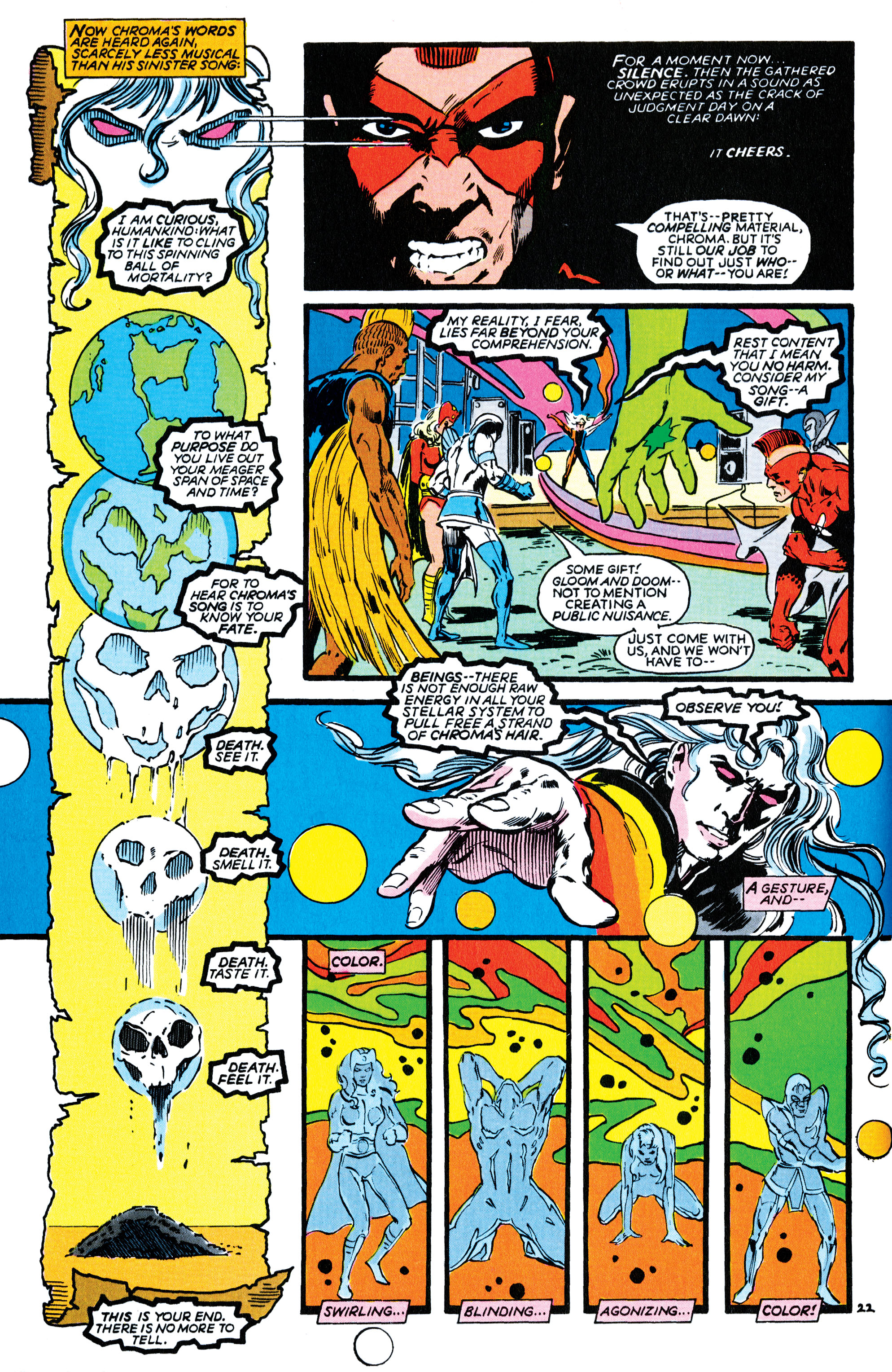 Read online Infinity Inc. (1984) comic -  Issue #14 - 21
