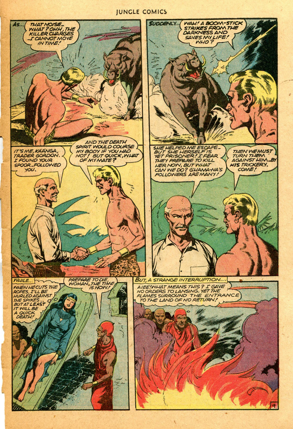 Read online Jungle Comics comic -  Issue #74 - 12