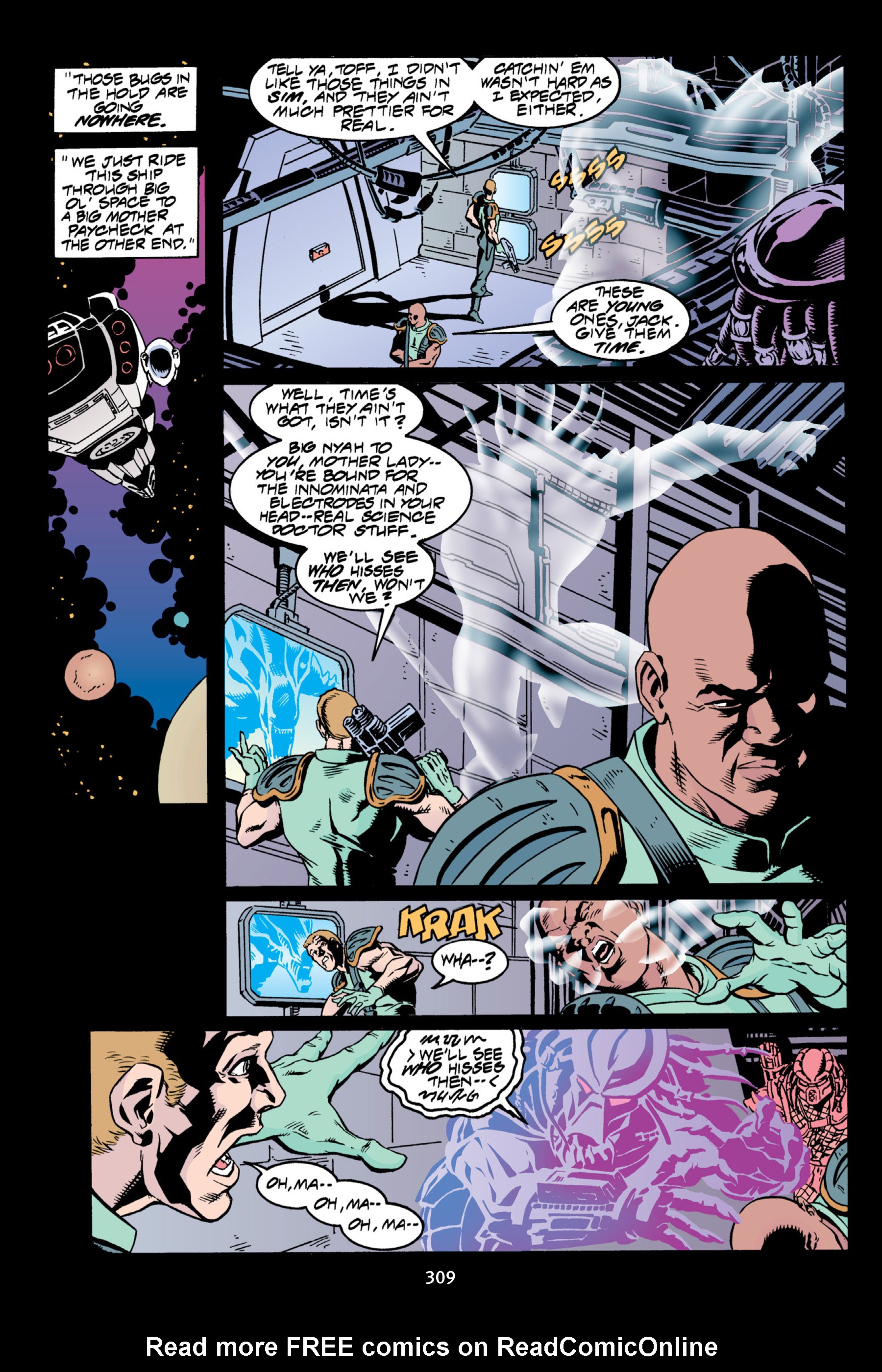 Read online Aliens vs. Predator Omnibus comic -  Issue # _TPB 2 Part 3 - 84