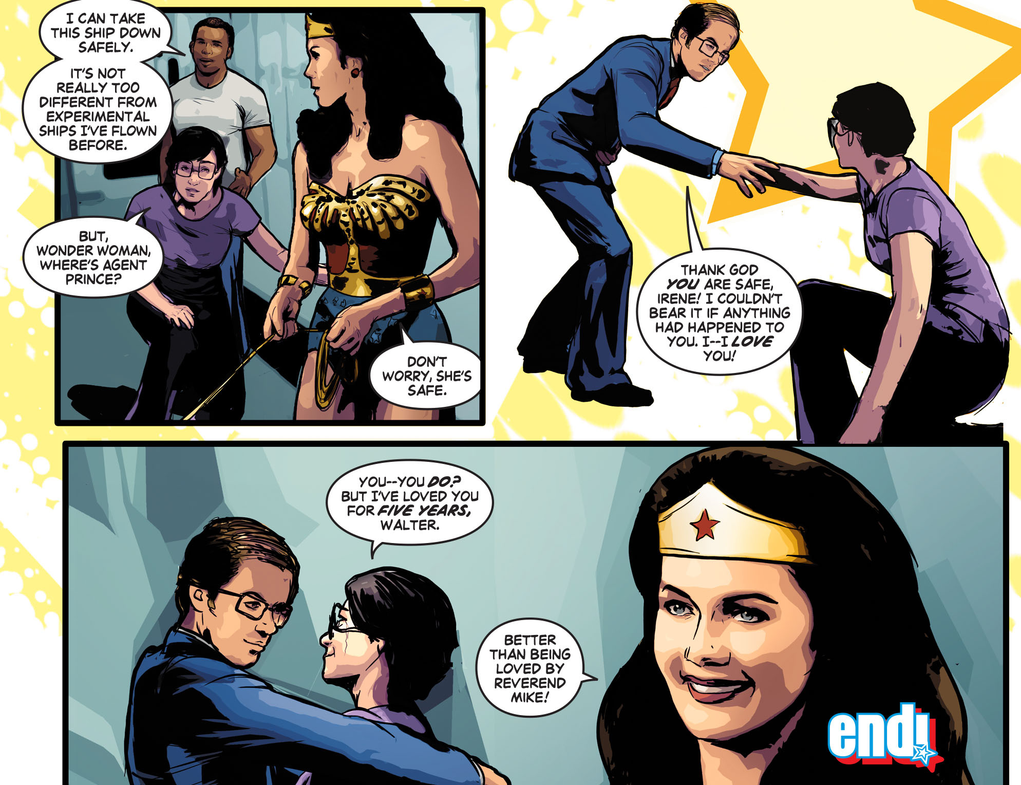 Read online Wonder Woman '77 [I] comic -  Issue #18 - 22