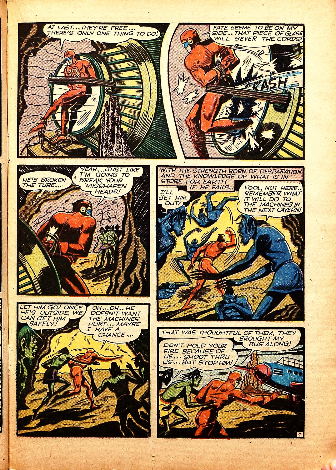 Read online Captain Flight Comics comic -  Issue #11 - 19