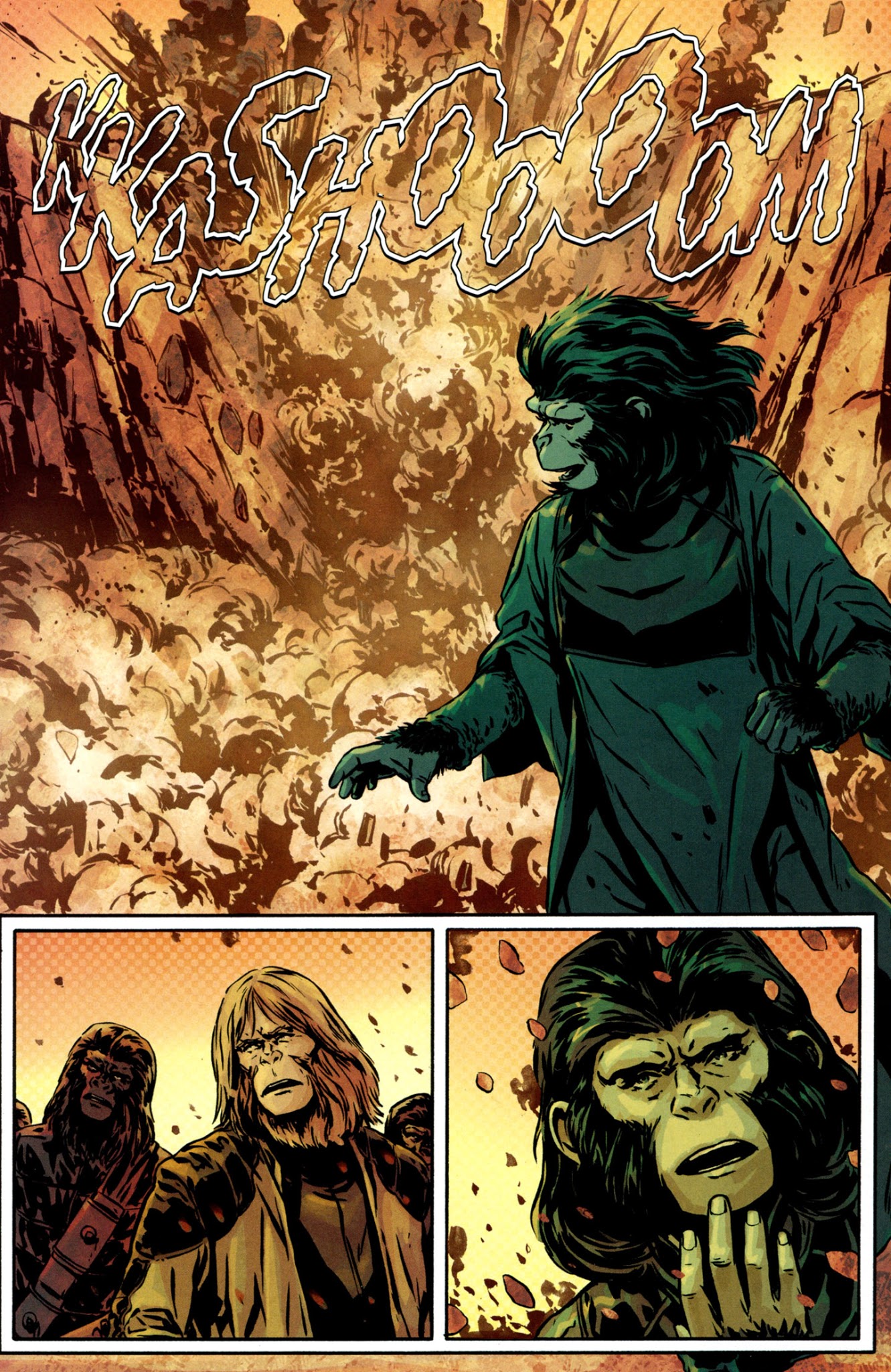 Read online Exile on the Planet of the Apes comic -  Issue #4 - 22