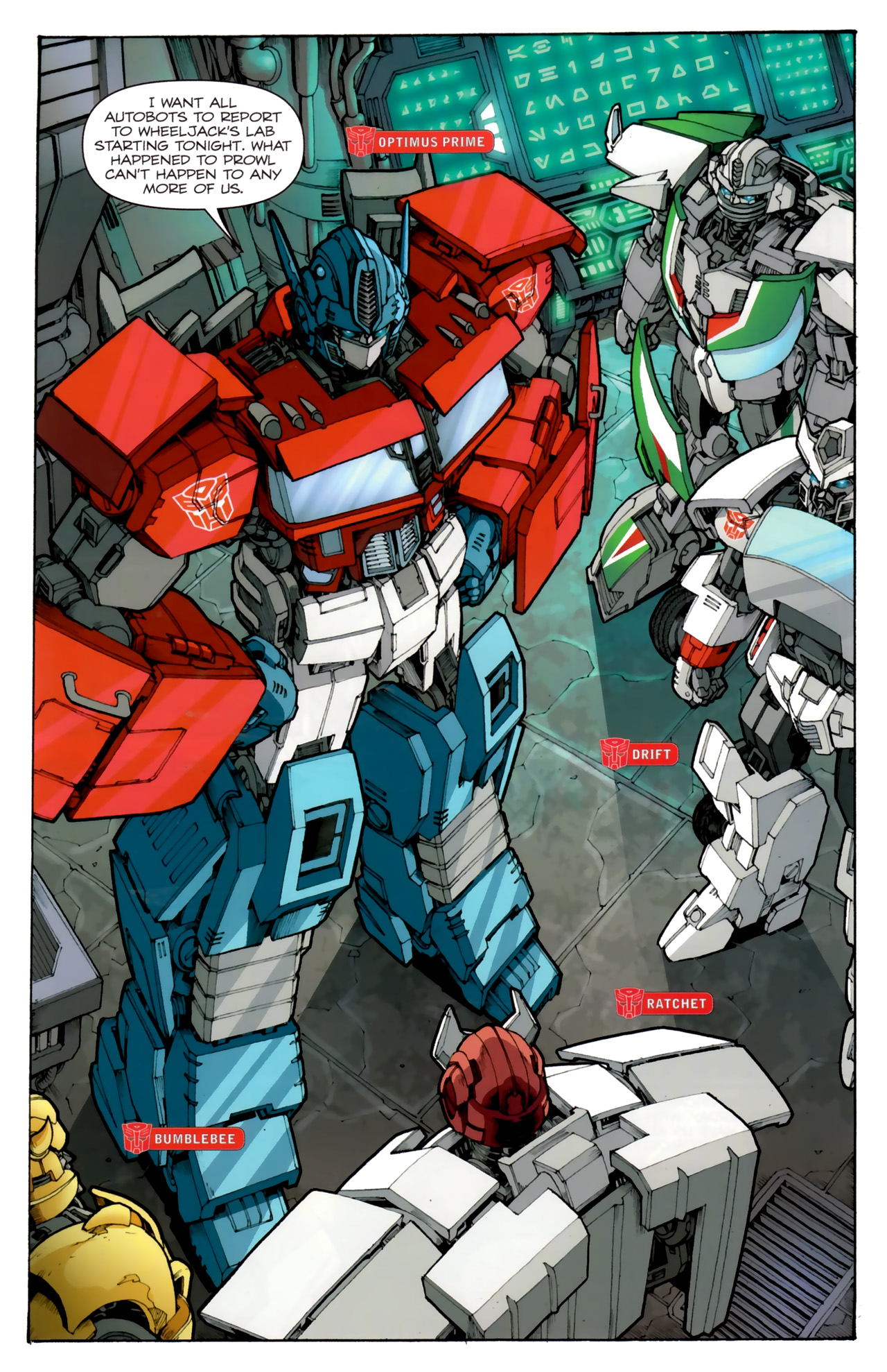 Read online The Transformers (2009) comic -  Issue #1 - 16