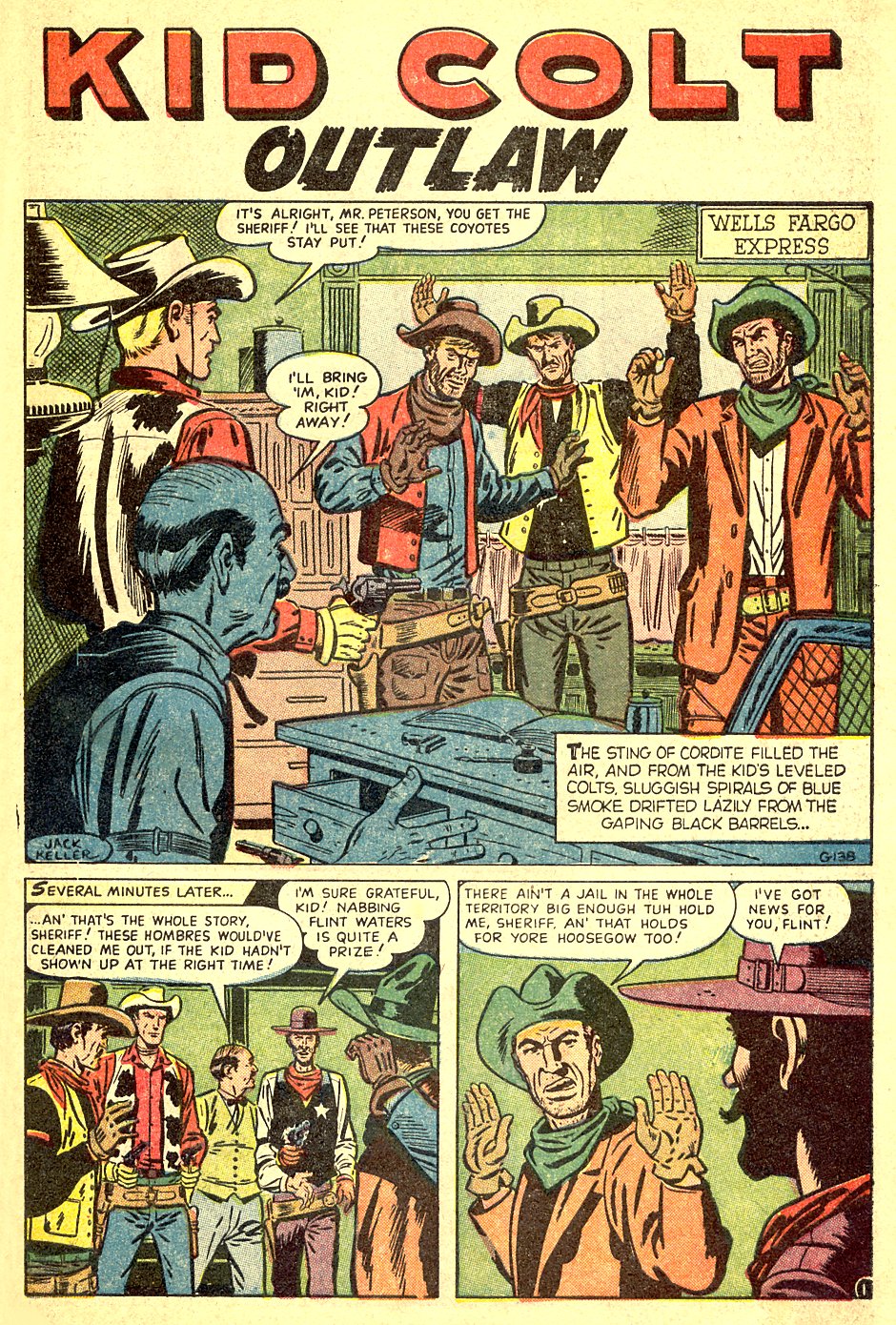 Read online Kid Colt Outlaw comic -  Issue #50 - 27