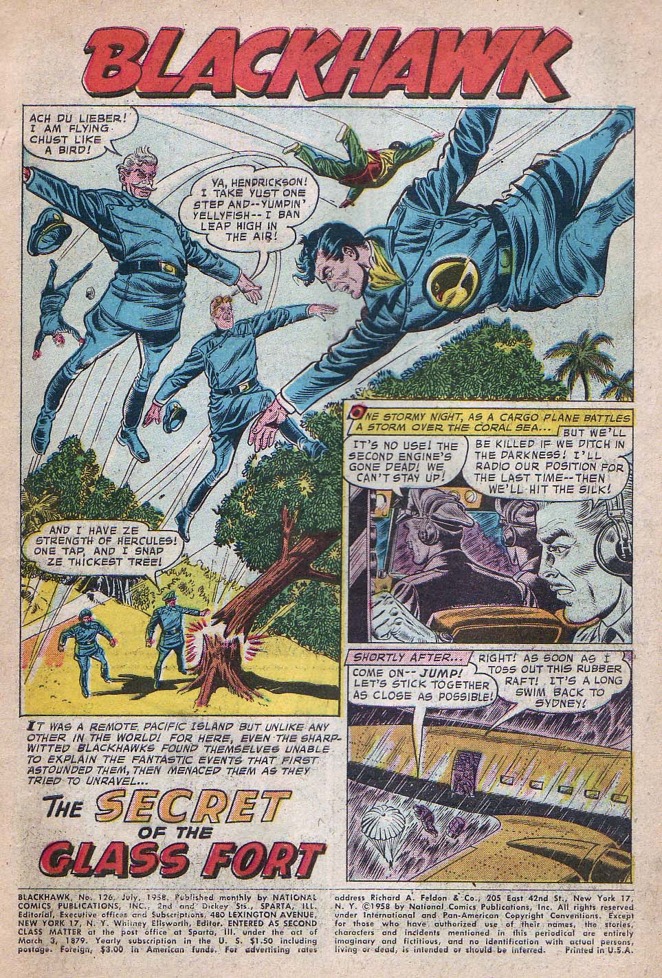 Read online Blackhawk (1957) comic -  Issue #126 - 3