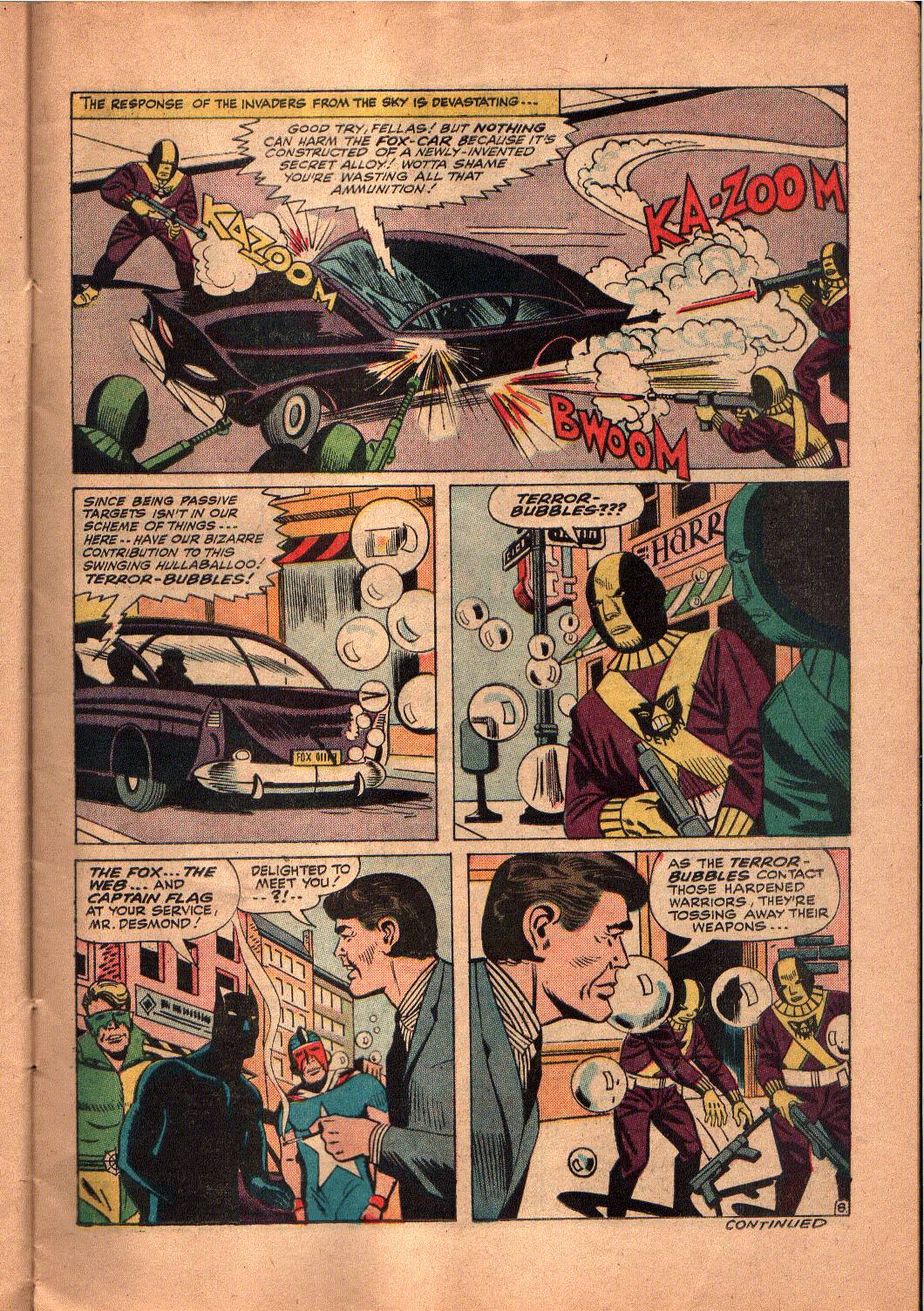 Read online The Mighty Crusaders (1965) comic -  Issue #5 - 9