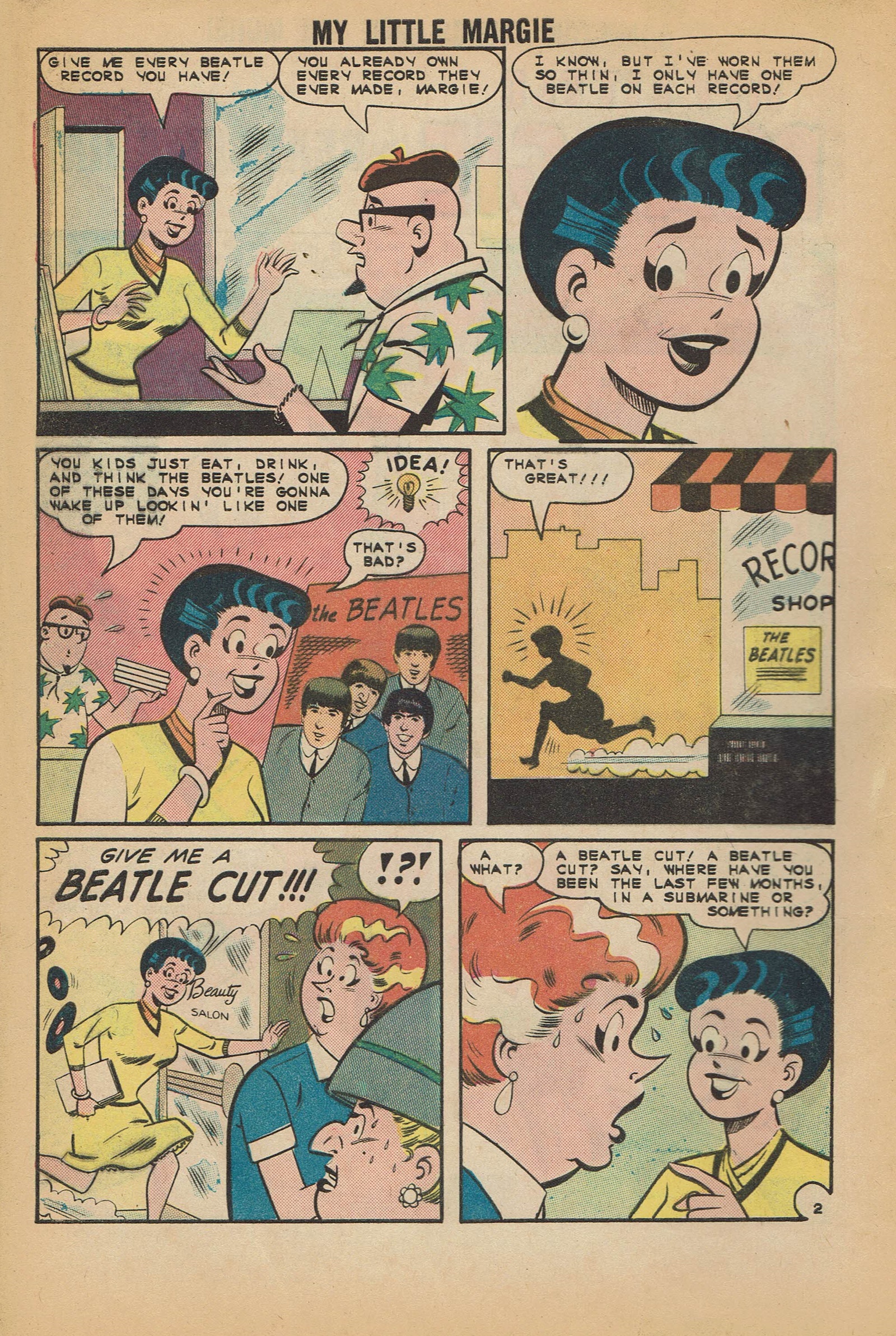 Read online My Little Margie (1954) comic -  Issue #54 - 4