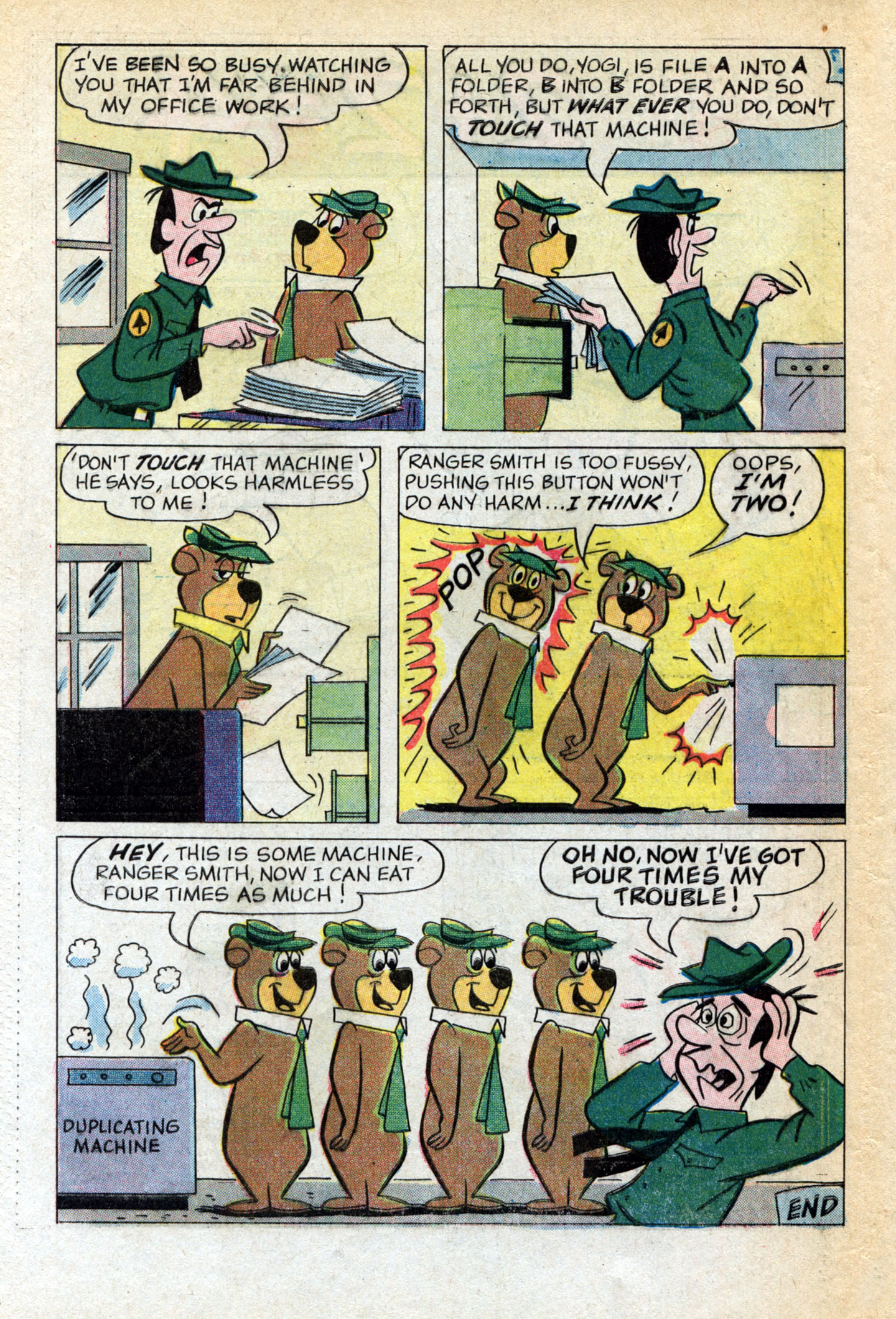 Read online Yogi Bear (1970) comic -  Issue #13 - 31