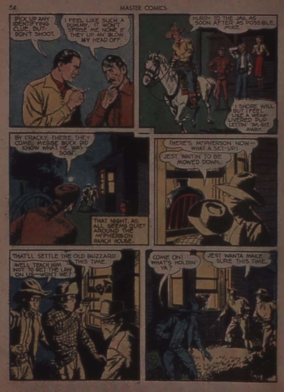 Read online Master Comics comic -  Issue #12 - 56
