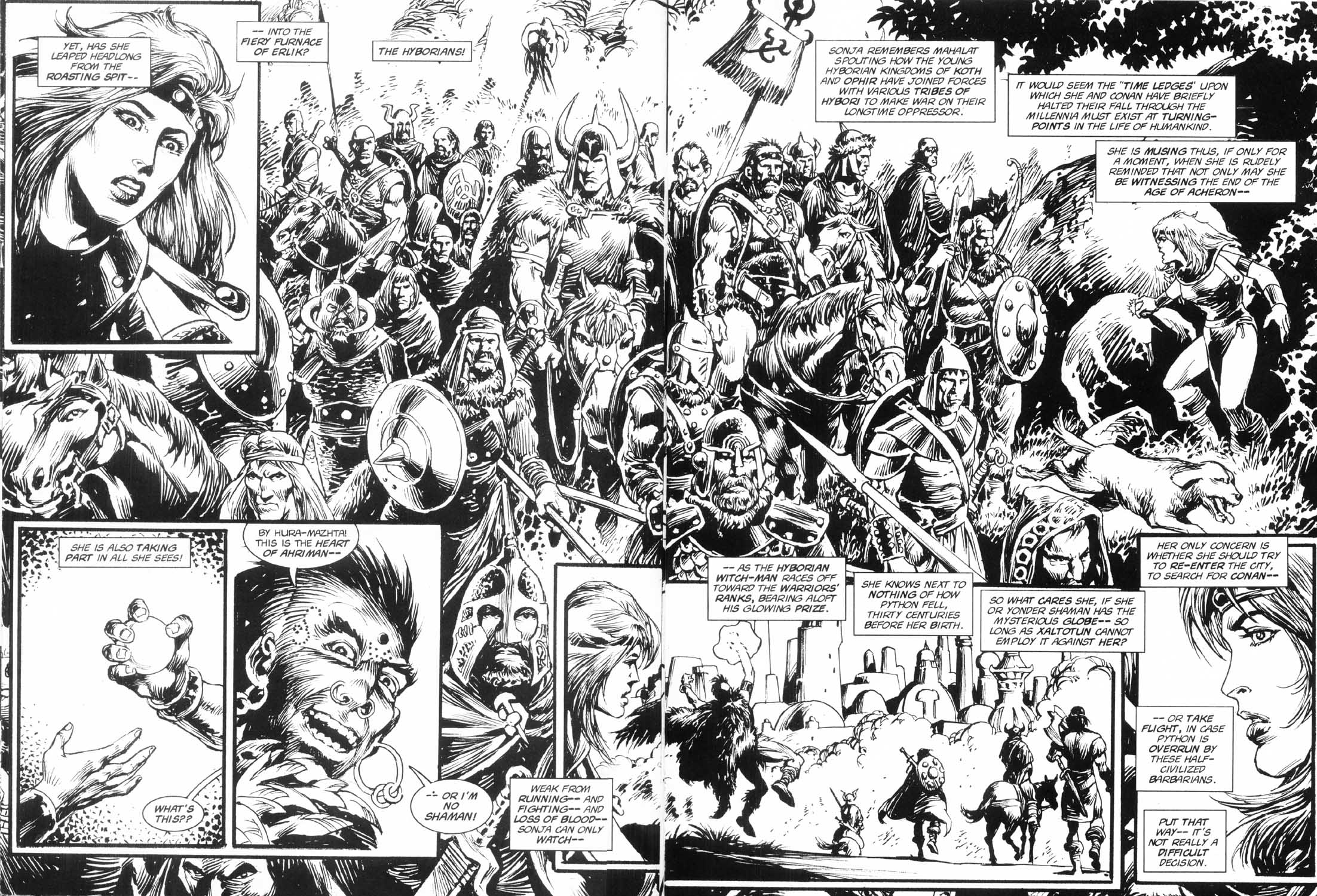 Read online The Savage Sword Of Conan comic -  Issue #230 - 20