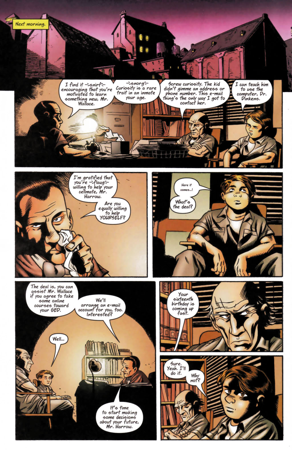 Read online Hard Time comic -  Issue #10 - 9