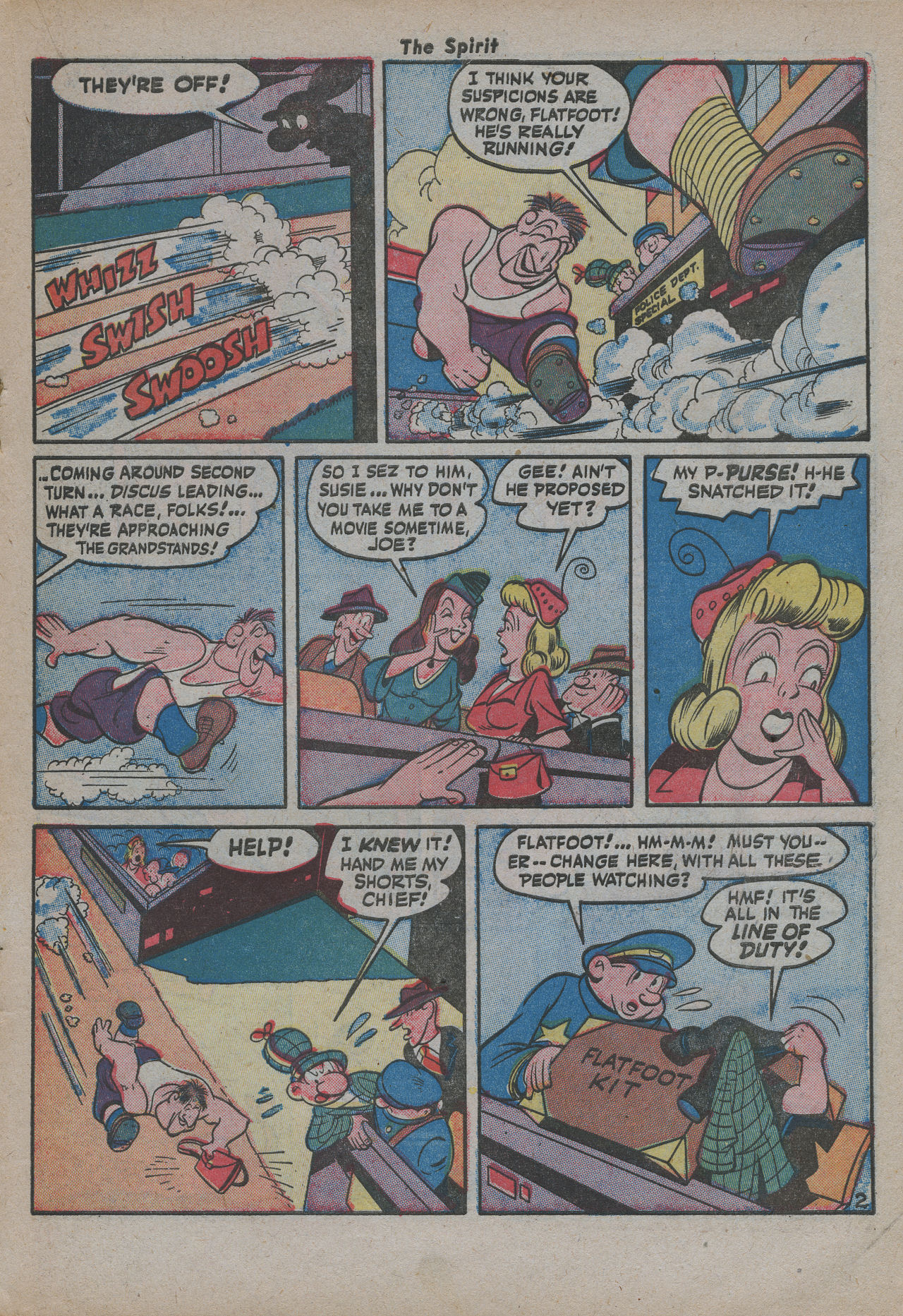 Read online The Spirit (1944) comic -  Issue #21 - 19