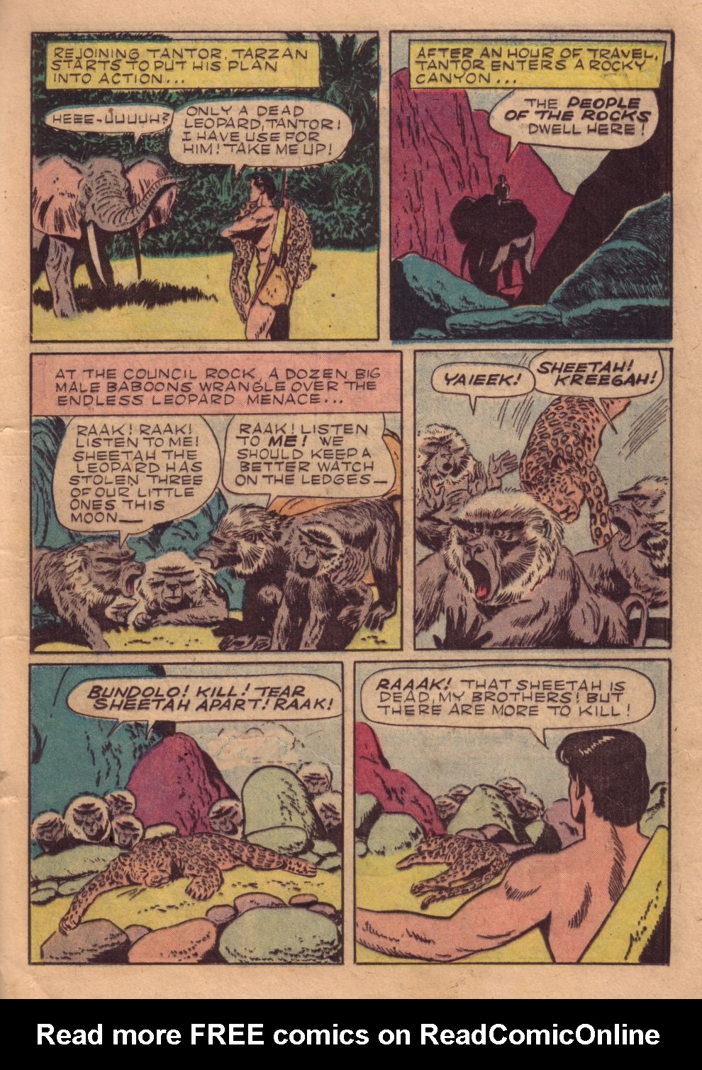 Read online Tarzan (1948) comic -  Issue #40 - 33