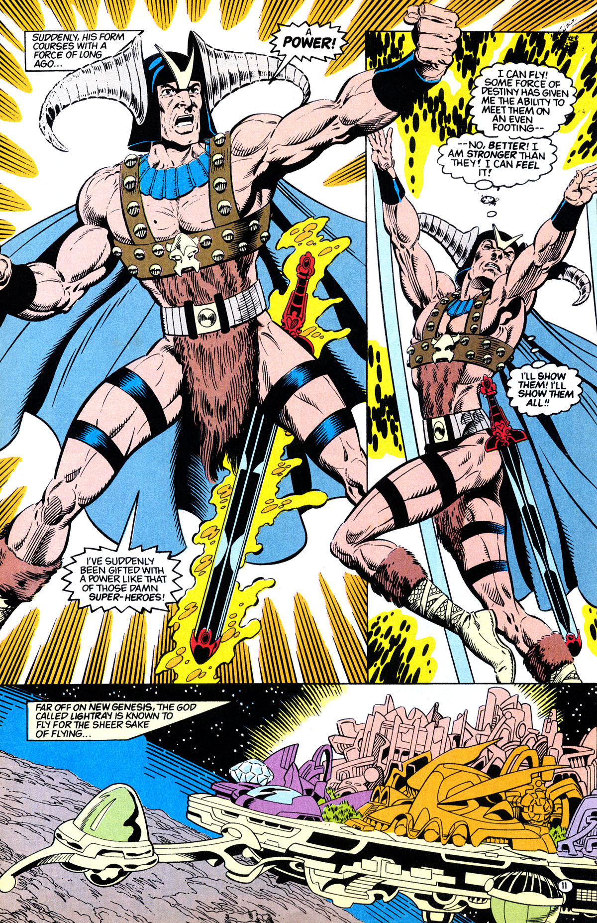 Read online The New Gods (1989) comic -  Issue #16 - 11