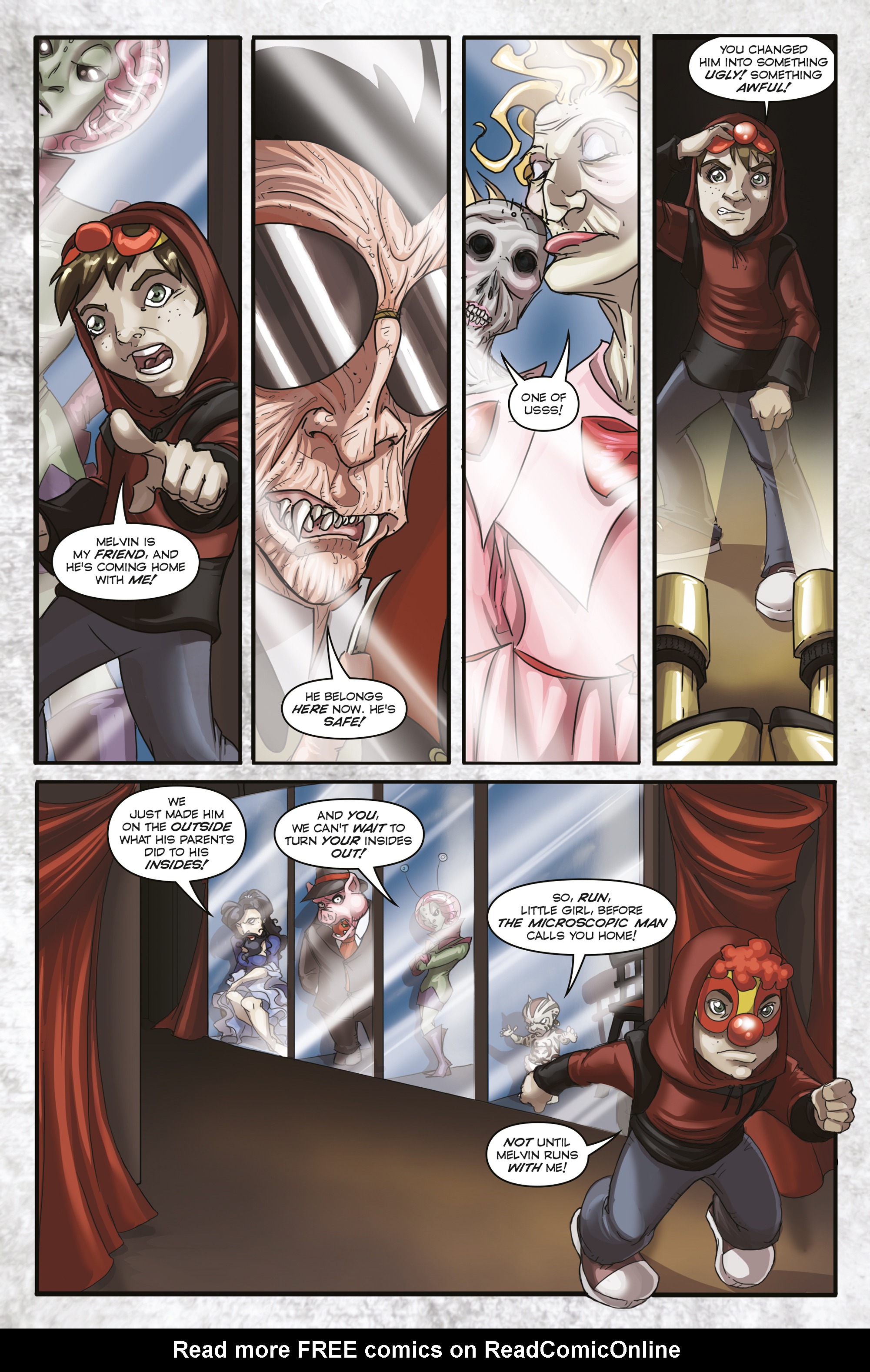 Read online Vicious Circus comic -  Issue #3 - 4