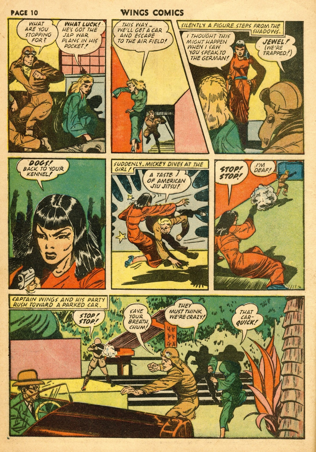 Read online Wings Comics comic -  Issue #22 - 12