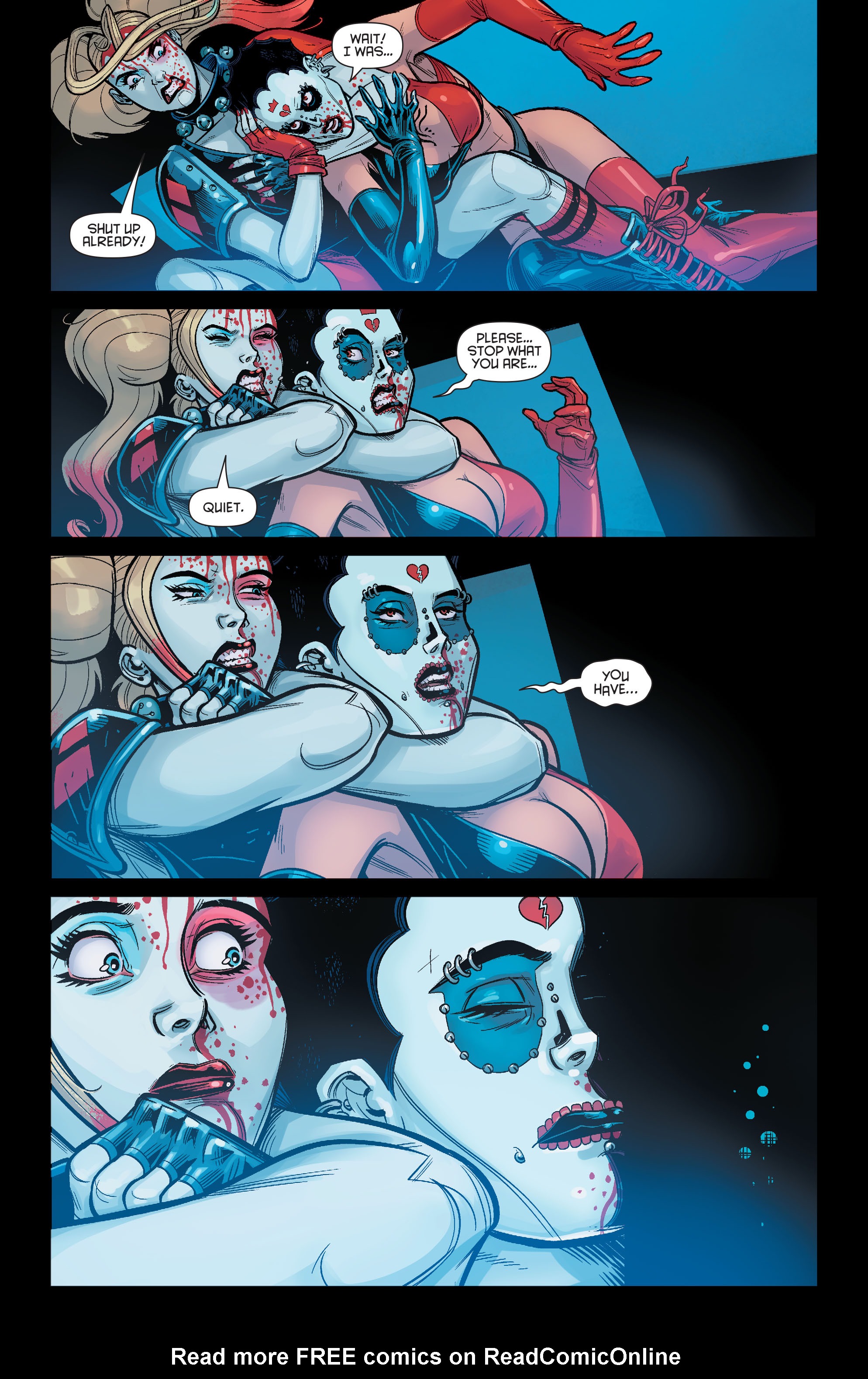 Read online Harley Quinn And Her Gang Of Harleys comic -  Issue #6 - 17