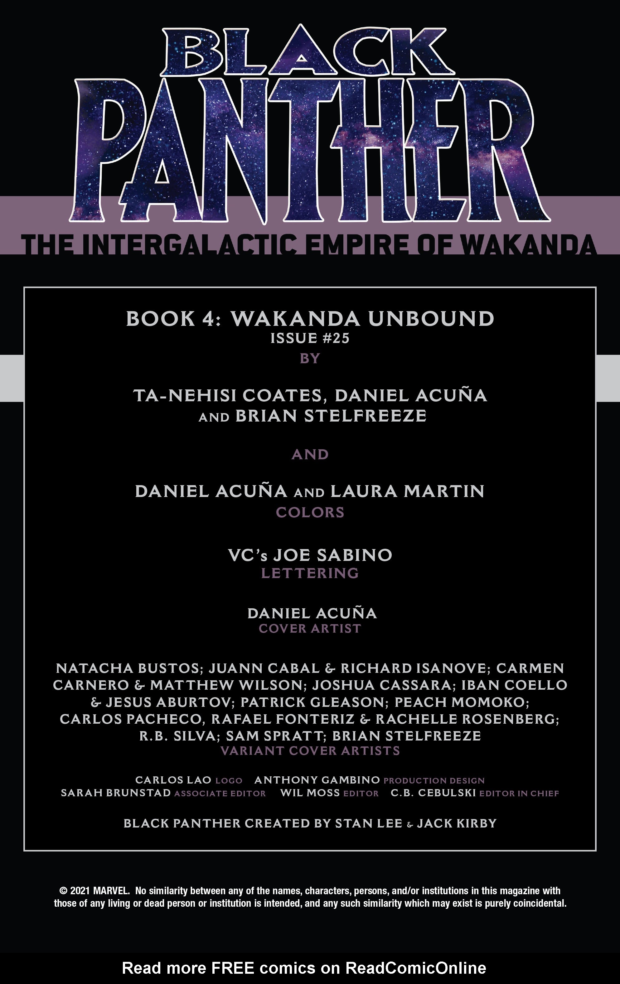 Read online Black Panther (2018) comic -  Issue #25 - 3