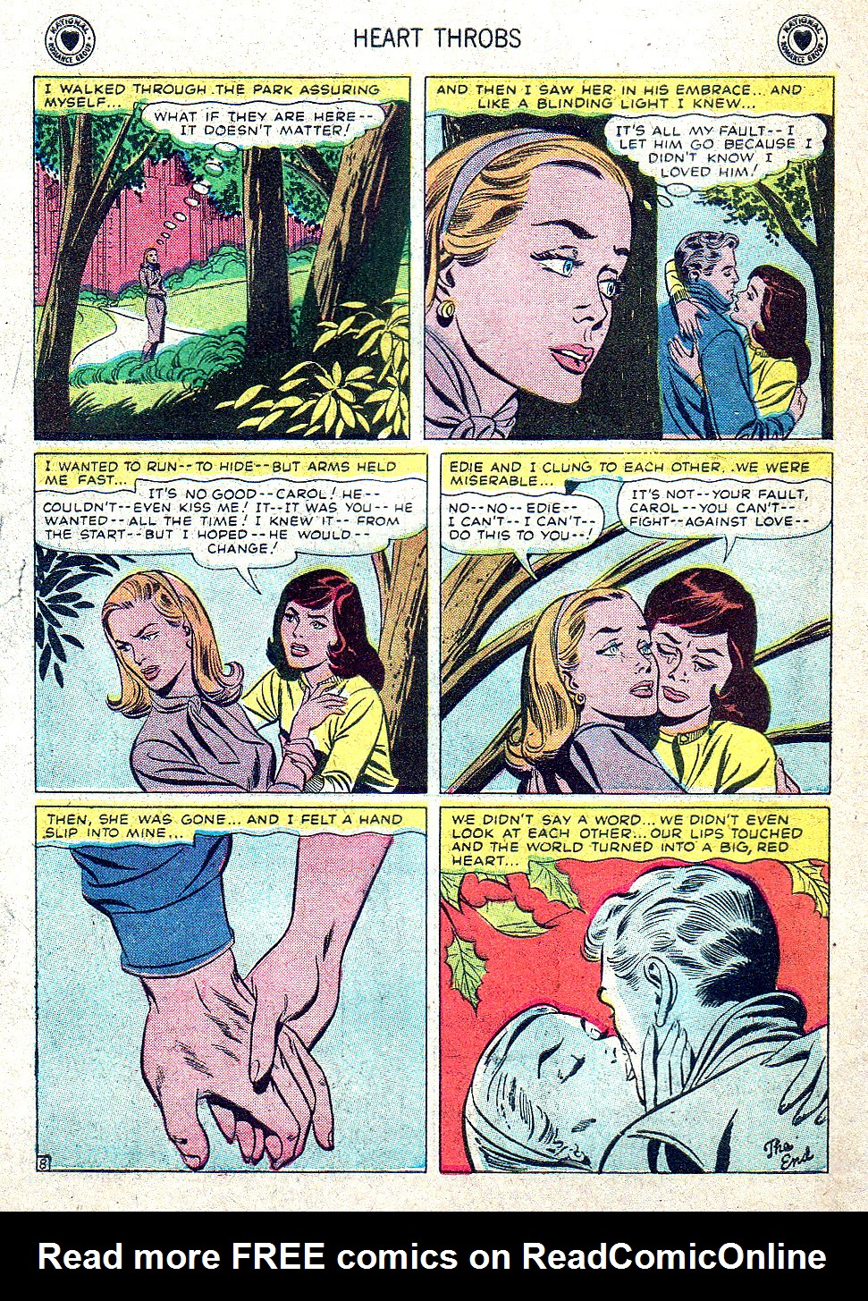Read online Heart Throbs comic -  Issue #53 - 34