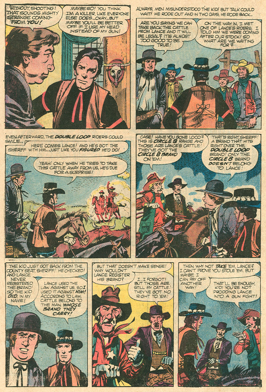 Read online Kid Colt Outlaw comic -  Issue #176 - 32