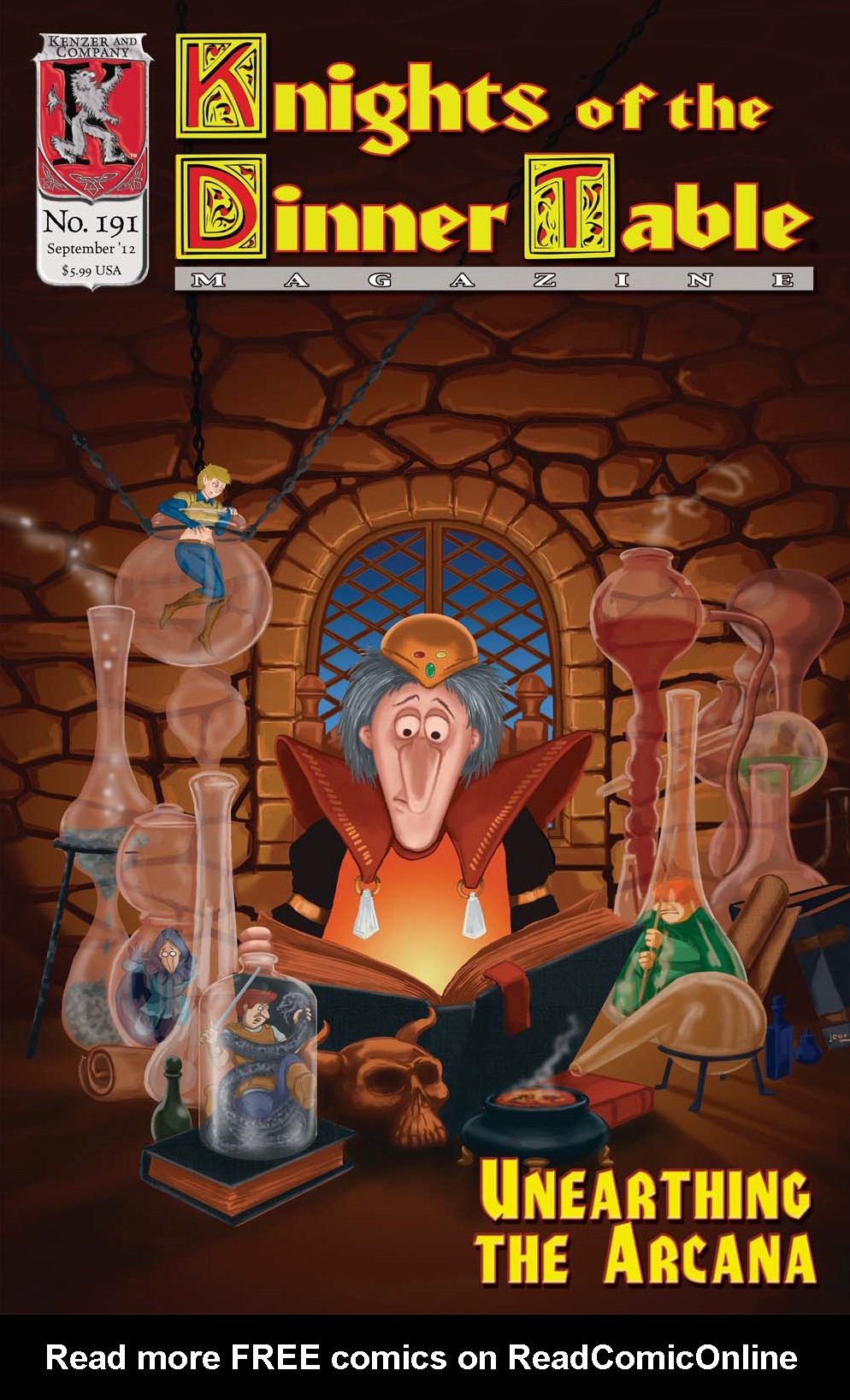 Read online Knights of the Dinner Table comic -  Issue #191 - 1