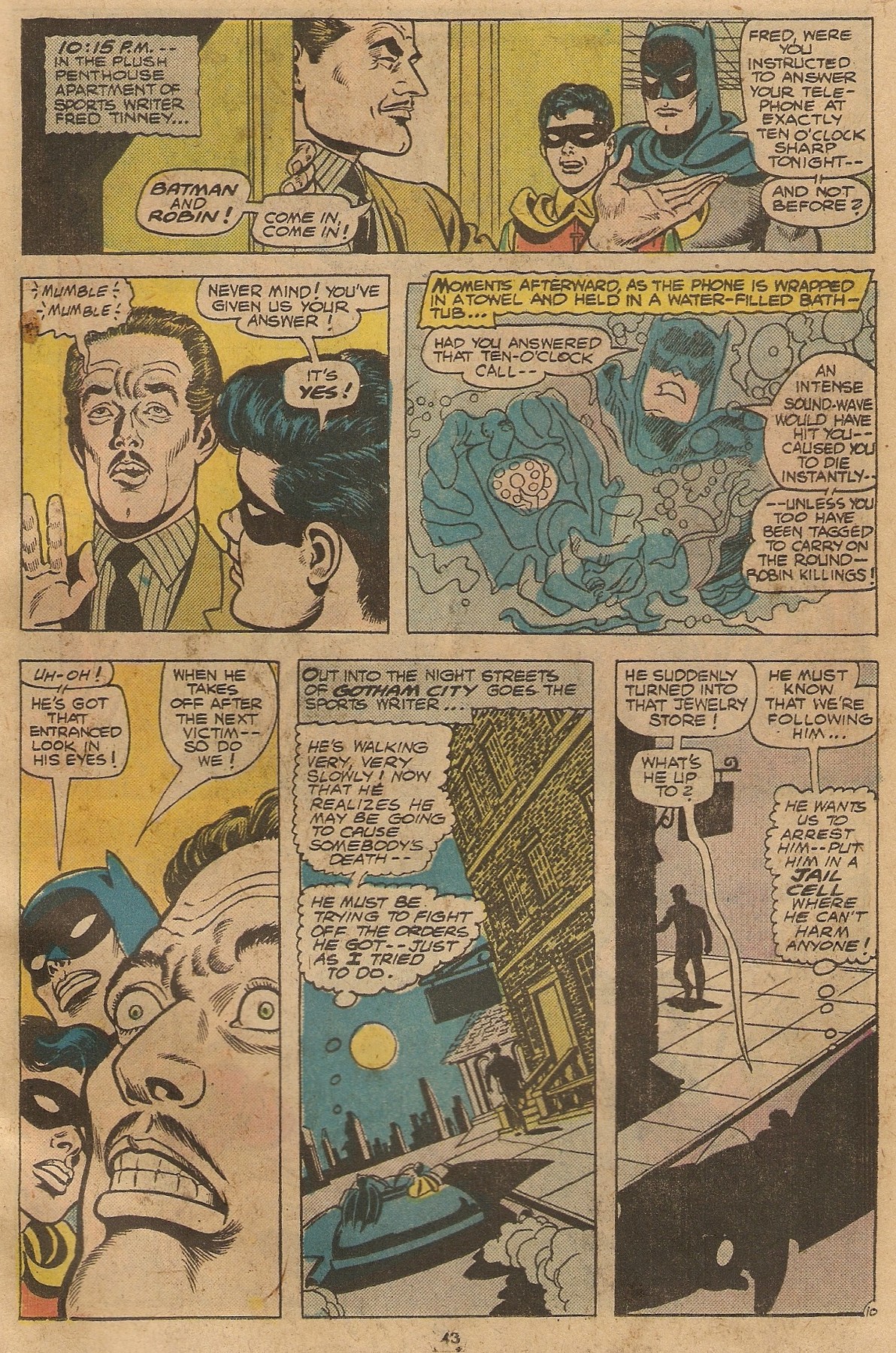 Read online Batman (1940) comic -  Issue #262 - 43