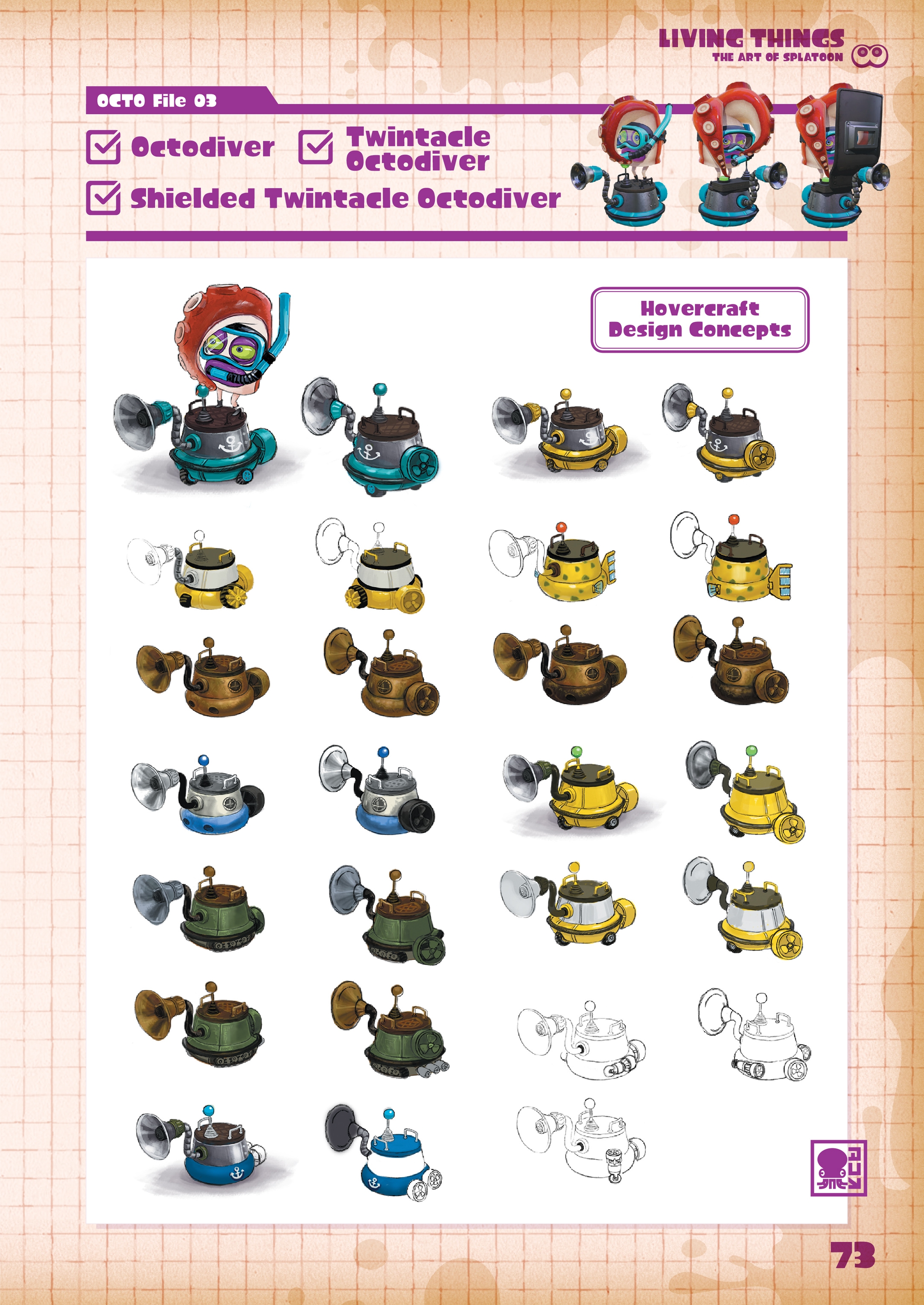 Read online The Art of Splatoon comic -  Issue # TPB (Part 1) - 63