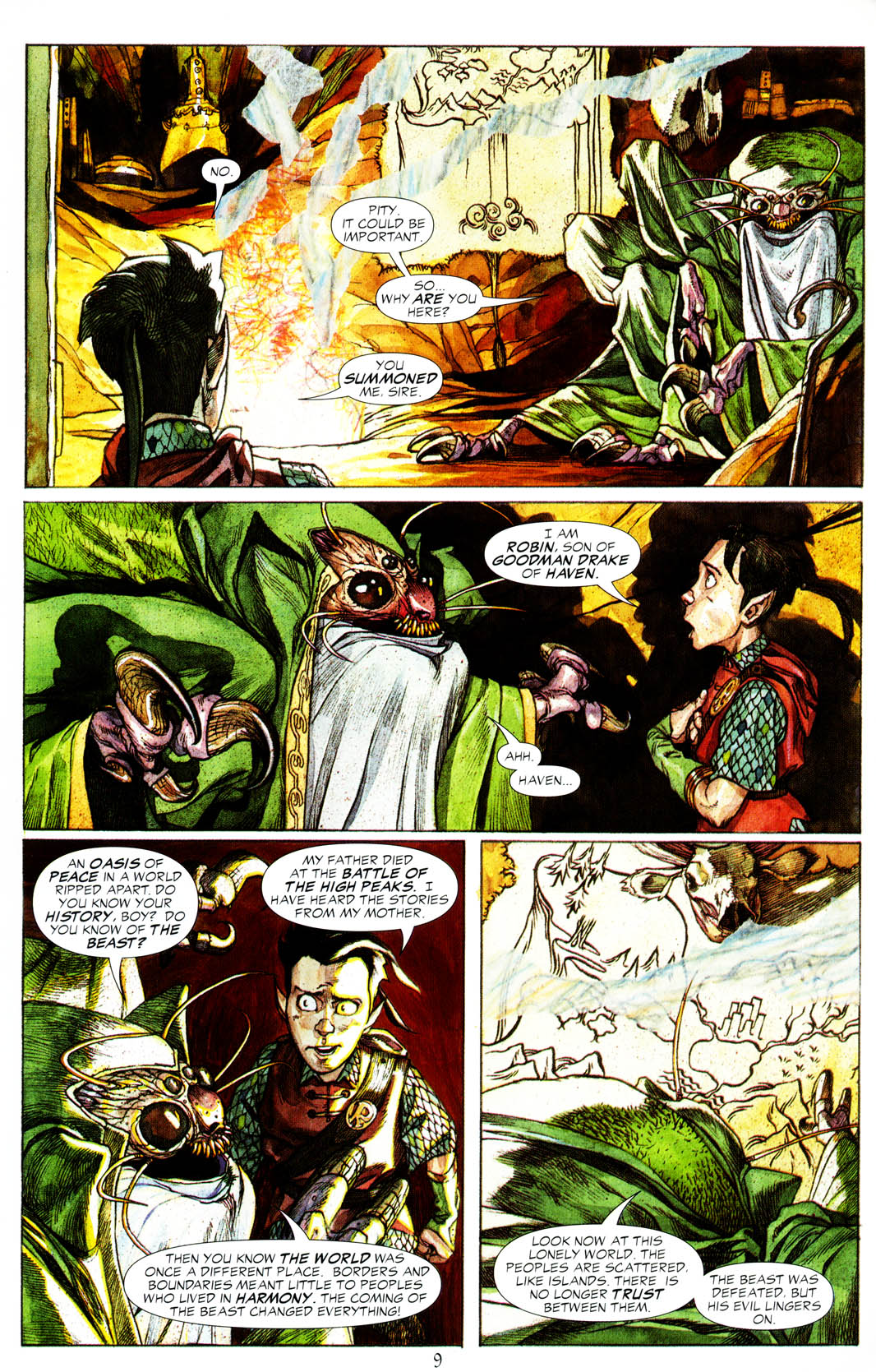 Read online JLA: Riddle of the Beast comic -  Issue # Full - 9