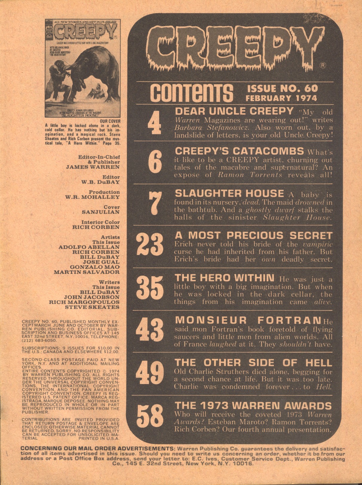 Creepy (1964) Issue #60 #60 - English 3