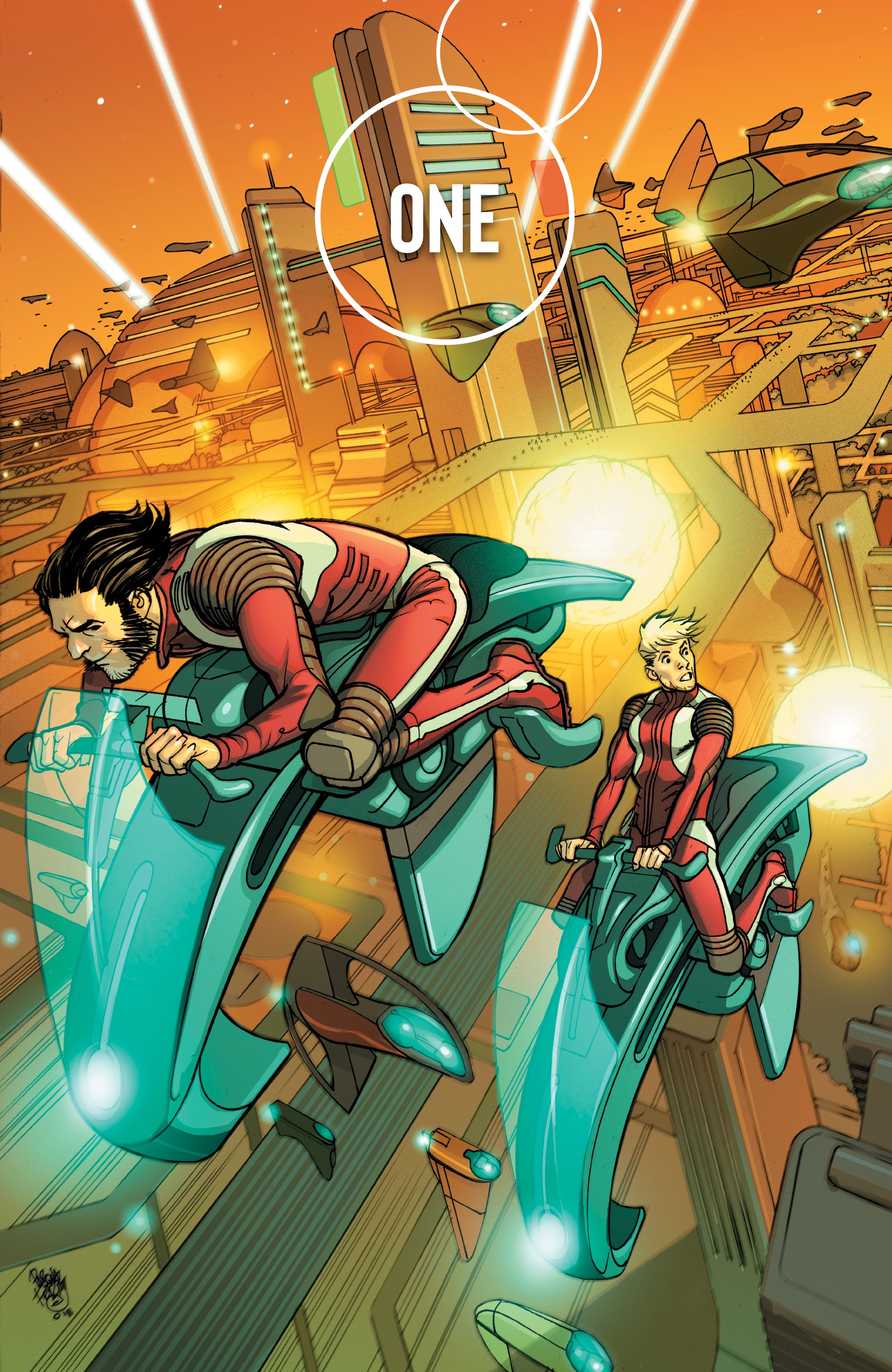 Read online Chrononauts: Futureshock comic -  Issue # _TPB - 5