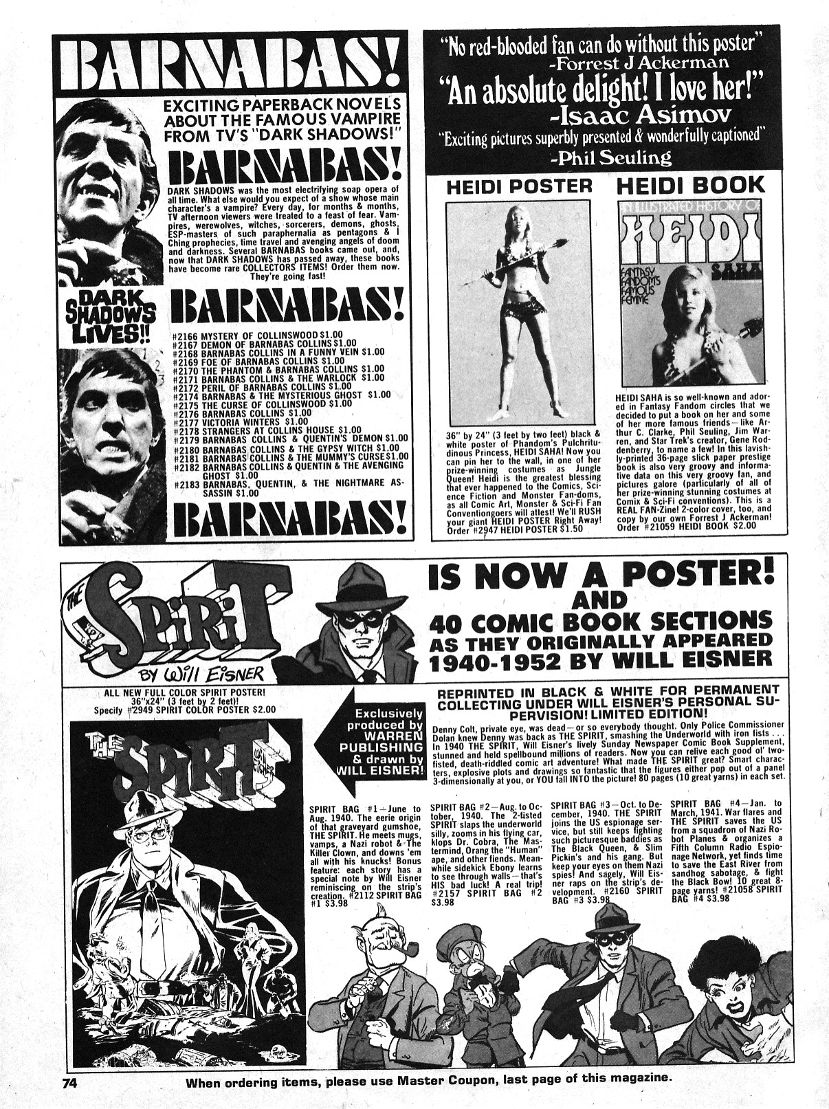 Read online Vampirella (1969) comic -  Issue #31 - 74