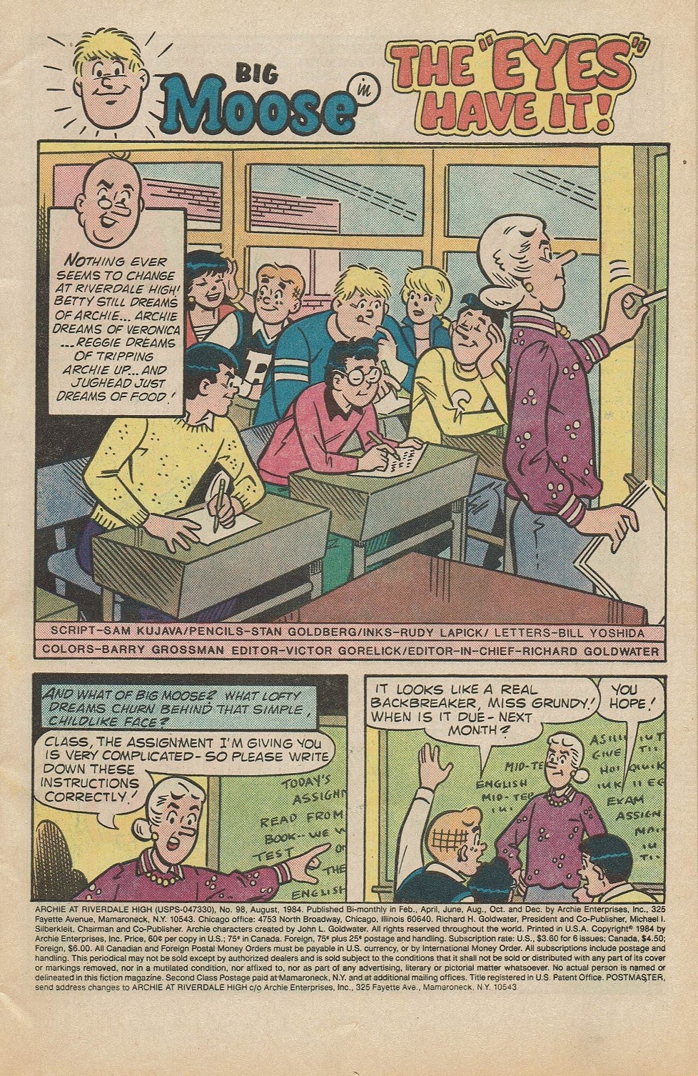 Read online Archie at Riverdale High (1972) comic -  Issue #98 - 3