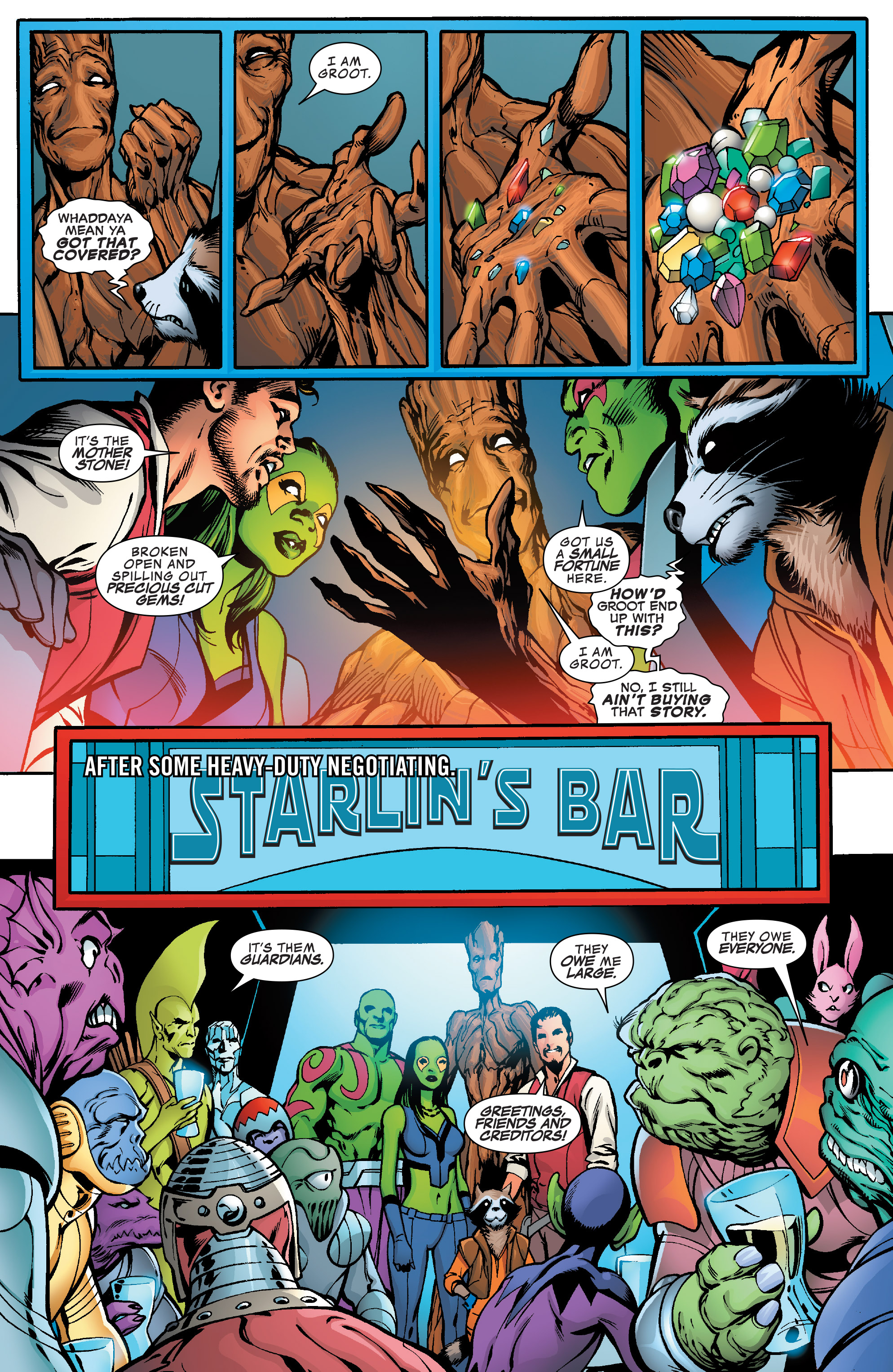 Read online Guardians of the Galaxy: Mother Entropy comic -  Issue #5 - 19