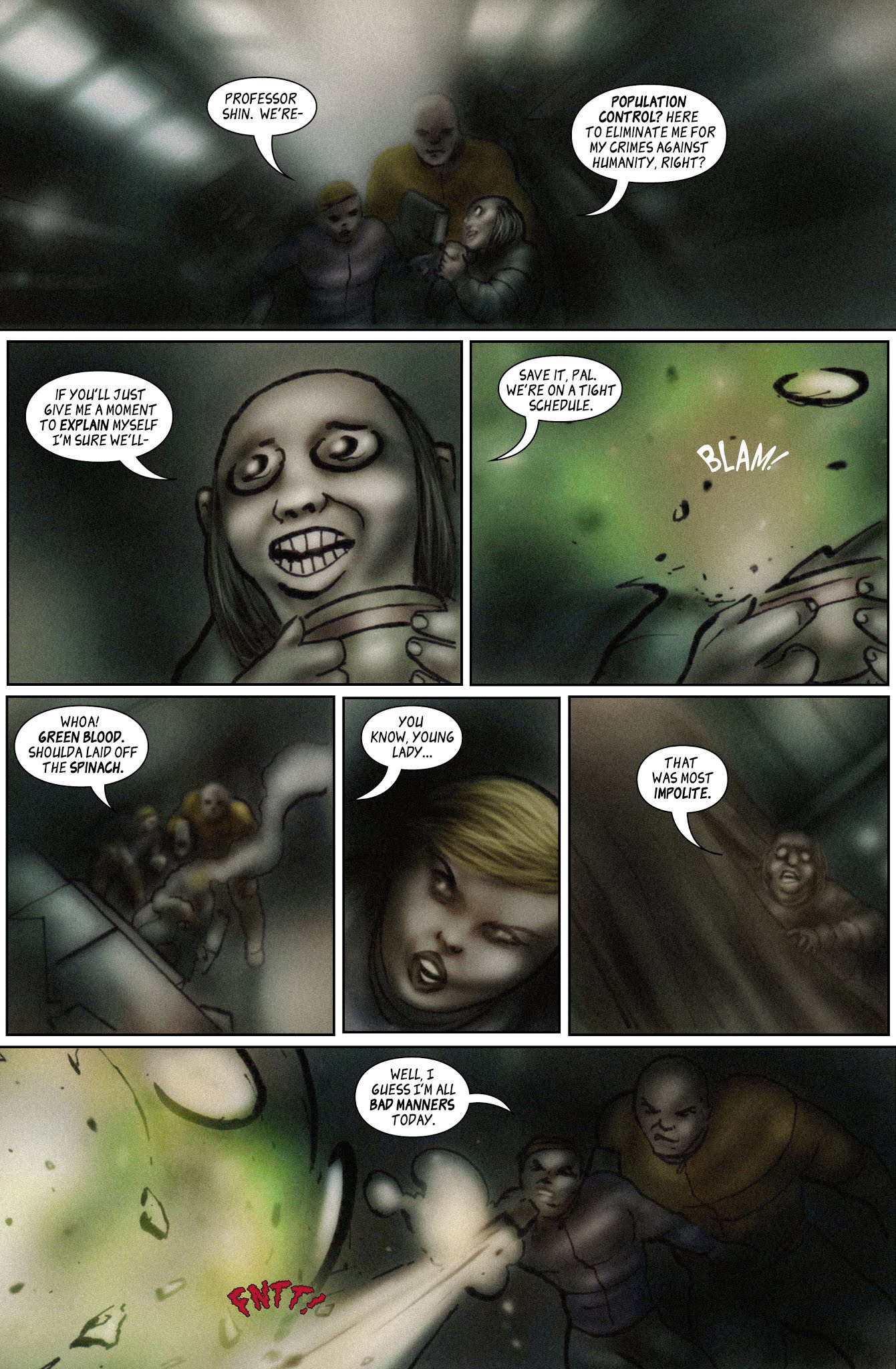 Read online 100% Biodegradable comic -  Issue #20 - 36