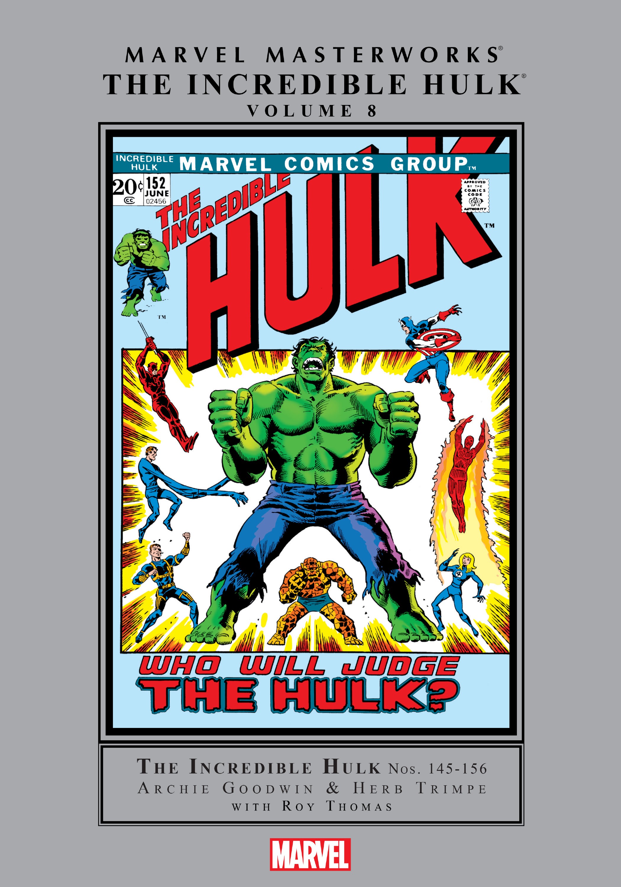 Read online Marvel Masterworks: The Incredible Hulk comic -  Issue # TPB 8 (Part 1) - 1