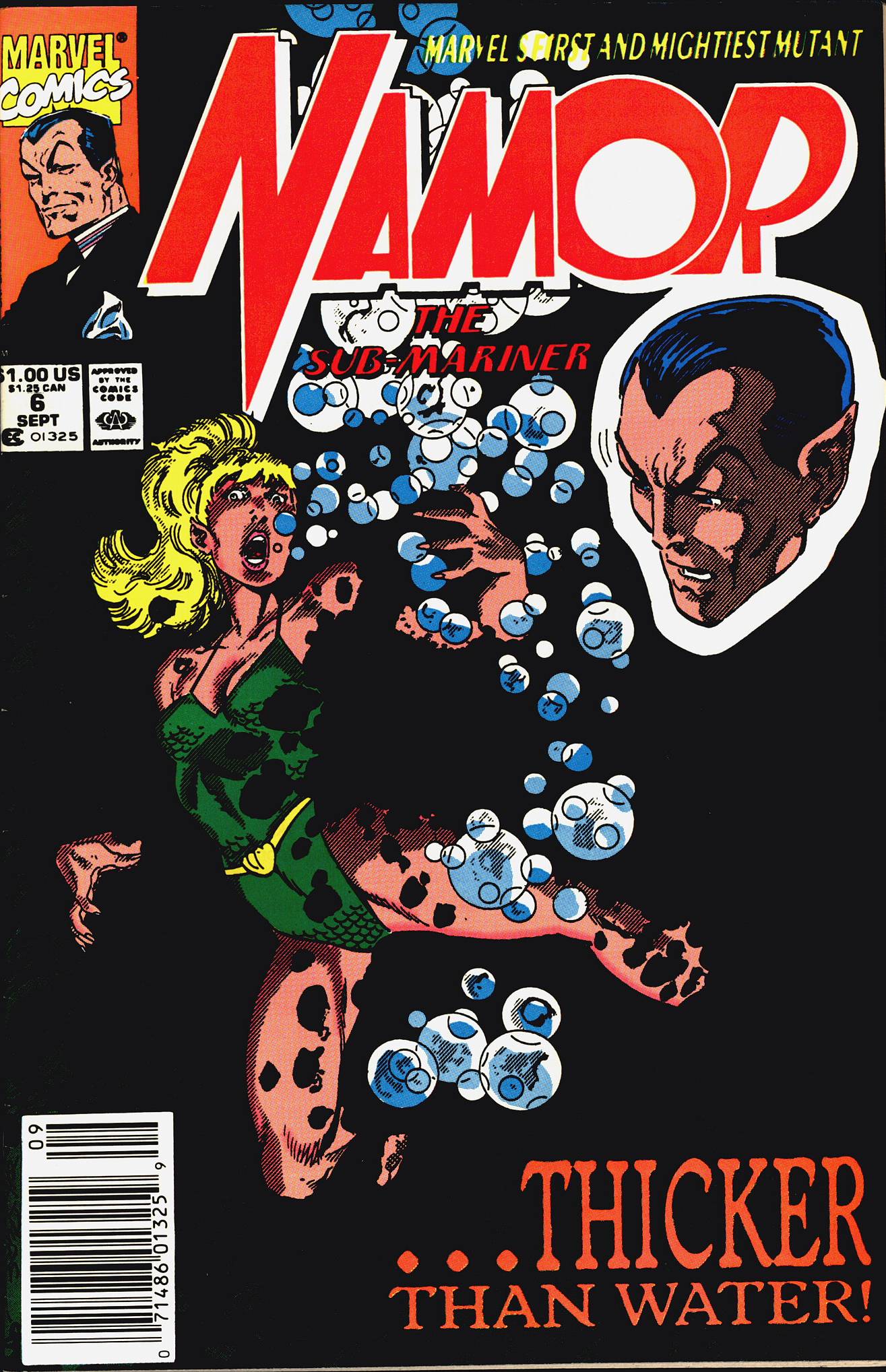 Read online Namor, The Sub-Mariner comic -  Issue #6 - 1