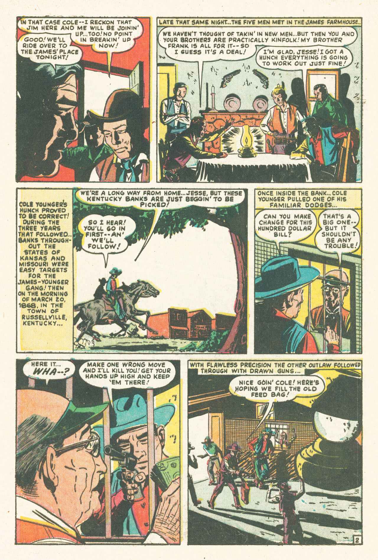 Read online Western Outlaws and Sheriffs comic -  Issue #65 - 4