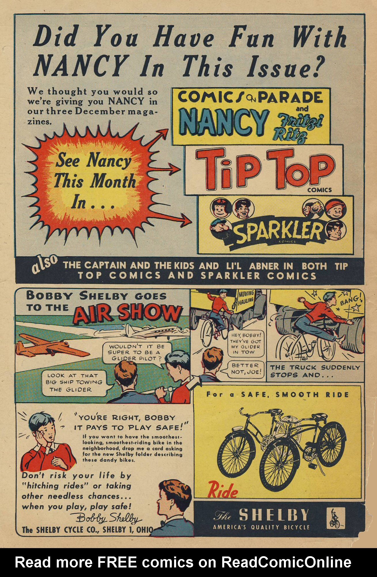 Read online Comics on Parade comic -  Issue #55 - 2